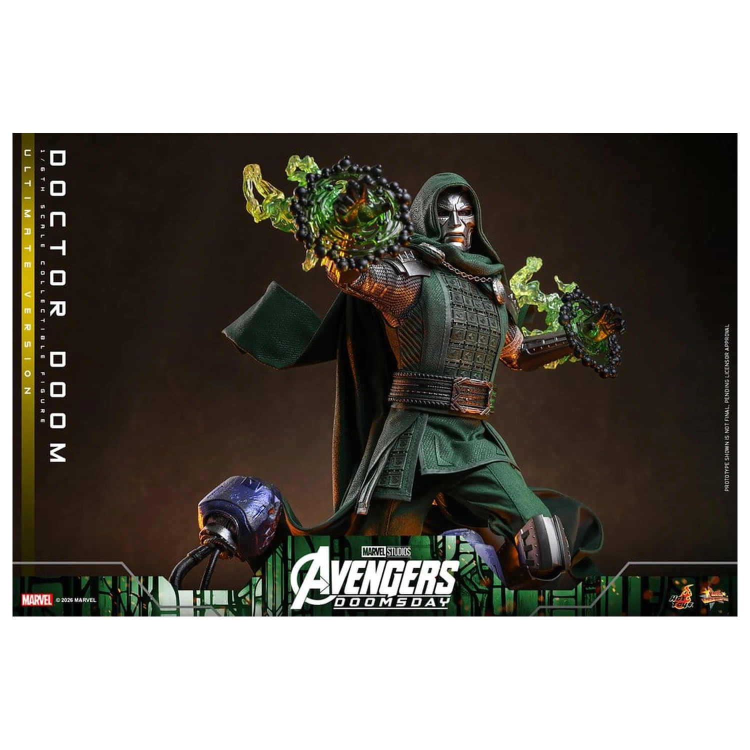Avengers: Doomsday Movie Masterpiece akcijska figura 1/6 Doctor Doom (Ultimate Version) 31 cm fotografija izdelka