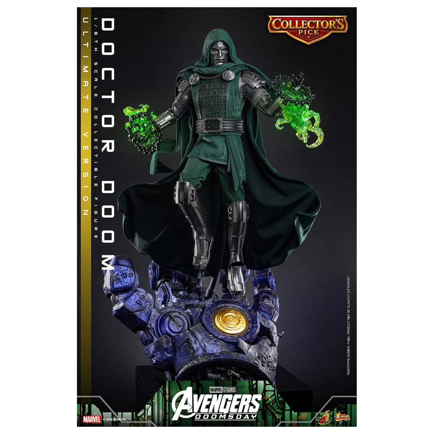 Avengers: Doomsday Movie Masterpiece akcijska figura 1/6 Doctor Doom (Ultimate Version) 31 cm fotografija izdelka