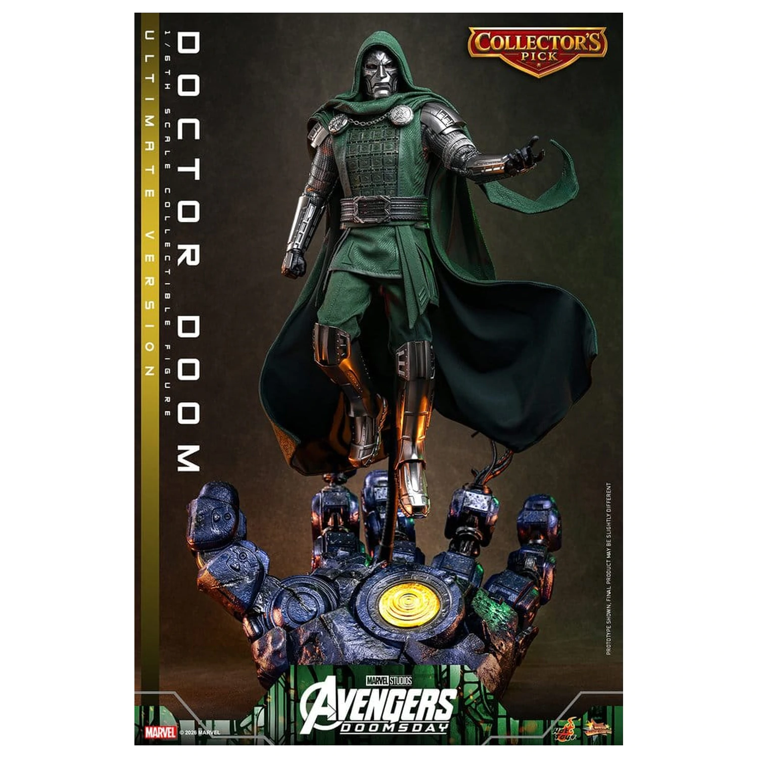 Avengers: Doomsday Movie Masterpiece akcijska figura 1/6 Doctor Doom (Ultimate Version) 31 cm fotografija izdelka