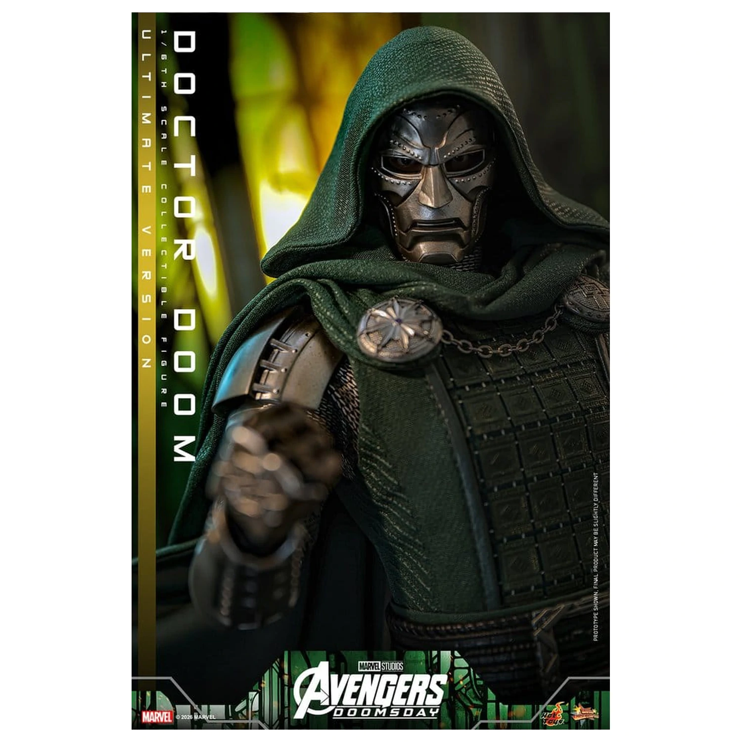 Avengers: Doomsday Movie Masterpiece akcijska figura 1/6 Doctor Doom (Ultimate Version) 31 cm fotografija izdelka
