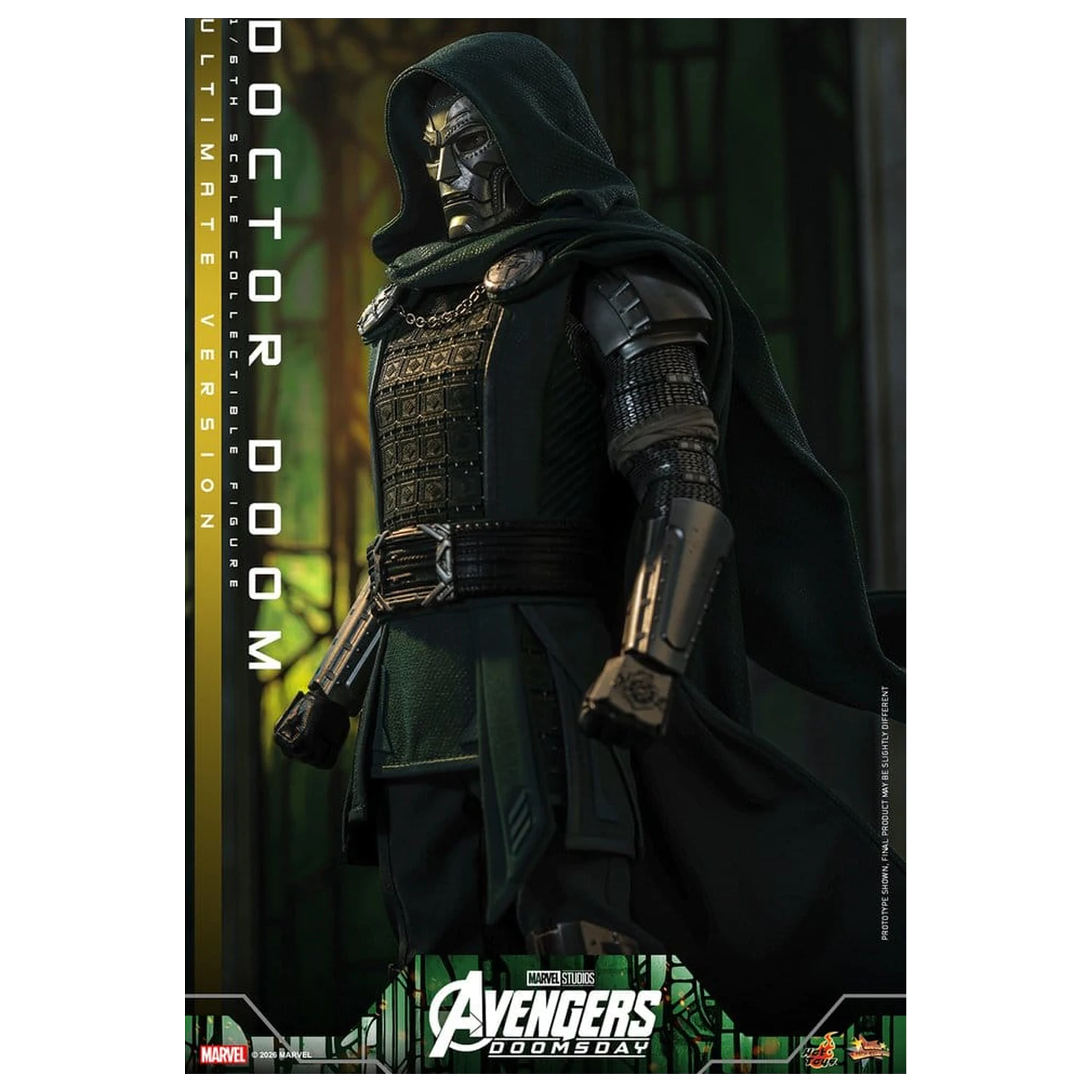 Avengers: Doomsday Movie Masterpiece akcijska figura 1/6 Doctor Doom (Ultimate Version) 31 cm fotografija izdelka