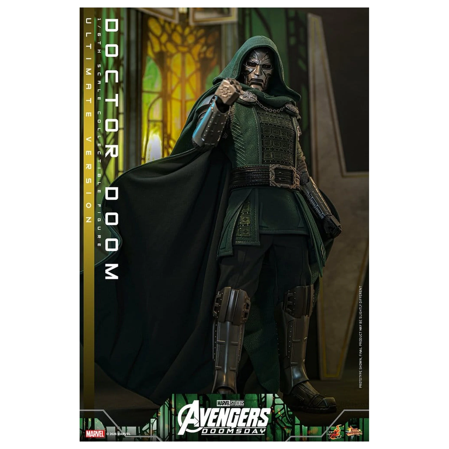 Avengers: Doomsday Movie Masterpiece akcijska figura 1/6 Doctor Doom (Ultimate Version) 31 cm fotografija izdelka