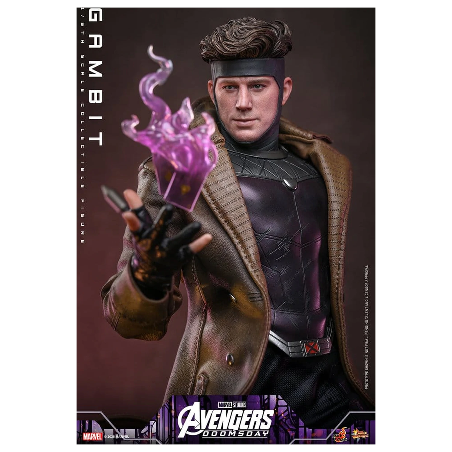 Avengers: Doomsday Movie Masterpiece akcijska figura 1/6 Gambit 31 cm fotografija izdelka