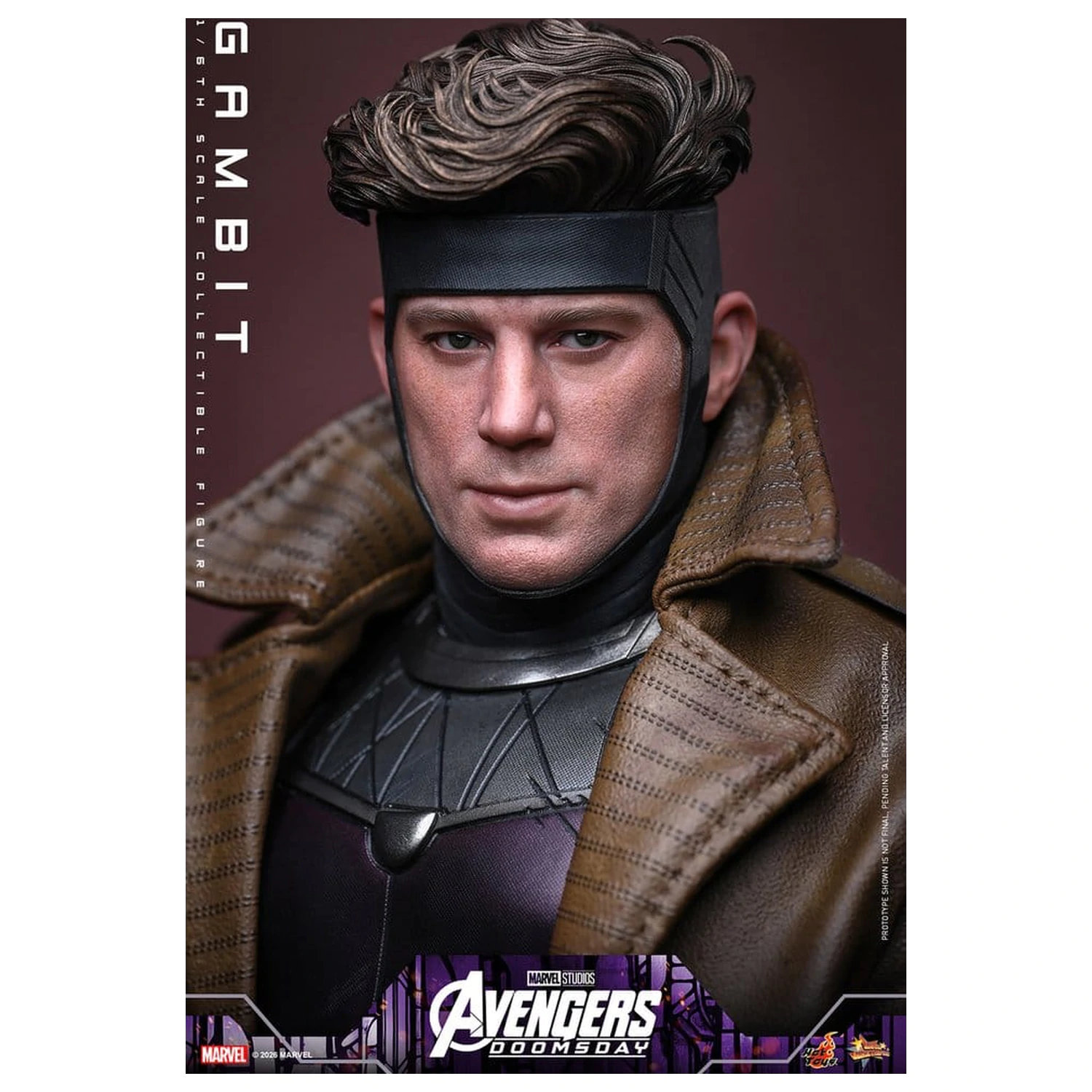 Avengers: Doomsday Movie Masterpiece akcijska figura 1/6 Gambit 31 cm fotografija izdelka