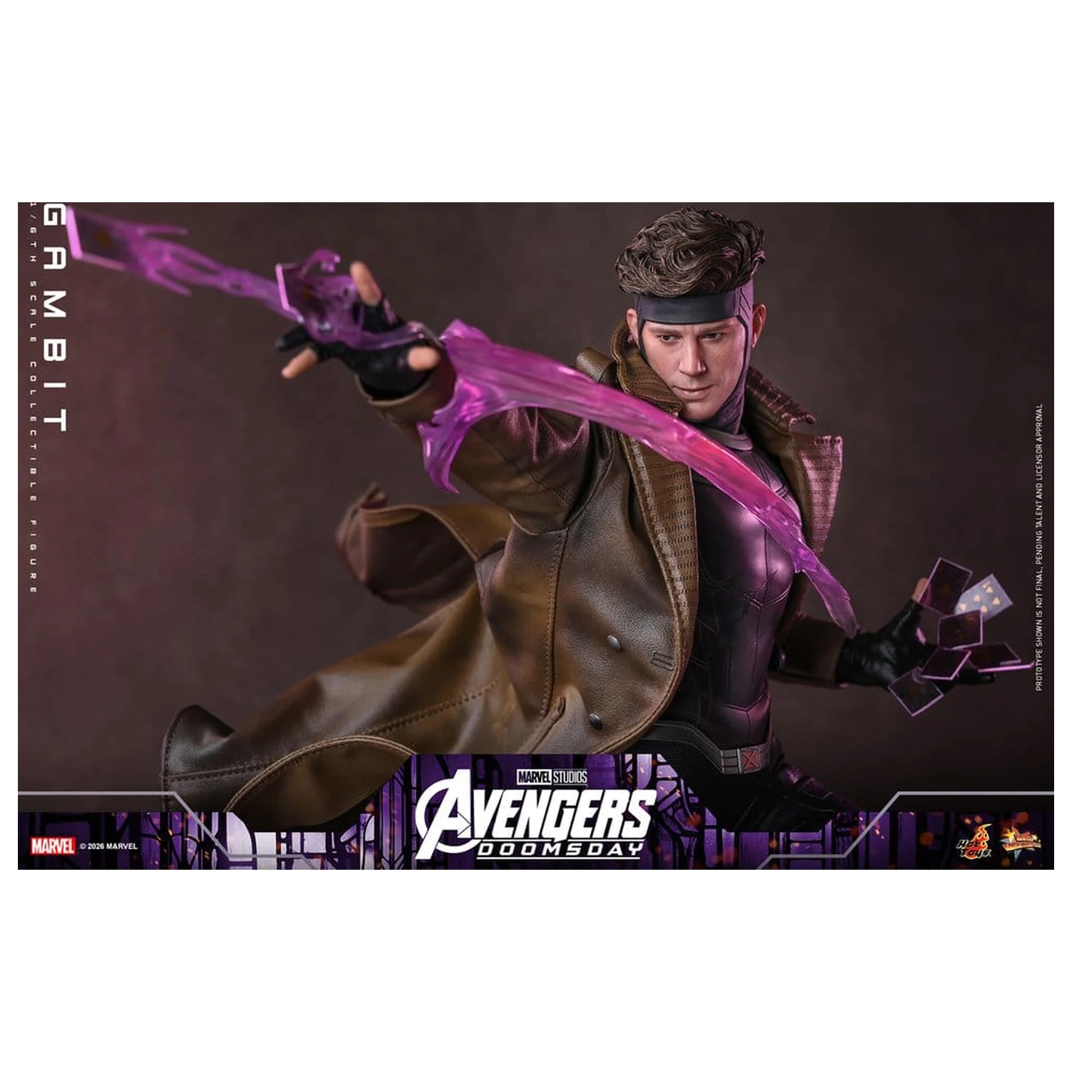 Avengers: Doomsday Movie Masterpiece akcijska figura 1/6 Gambit 31 cm fotografija izdelka