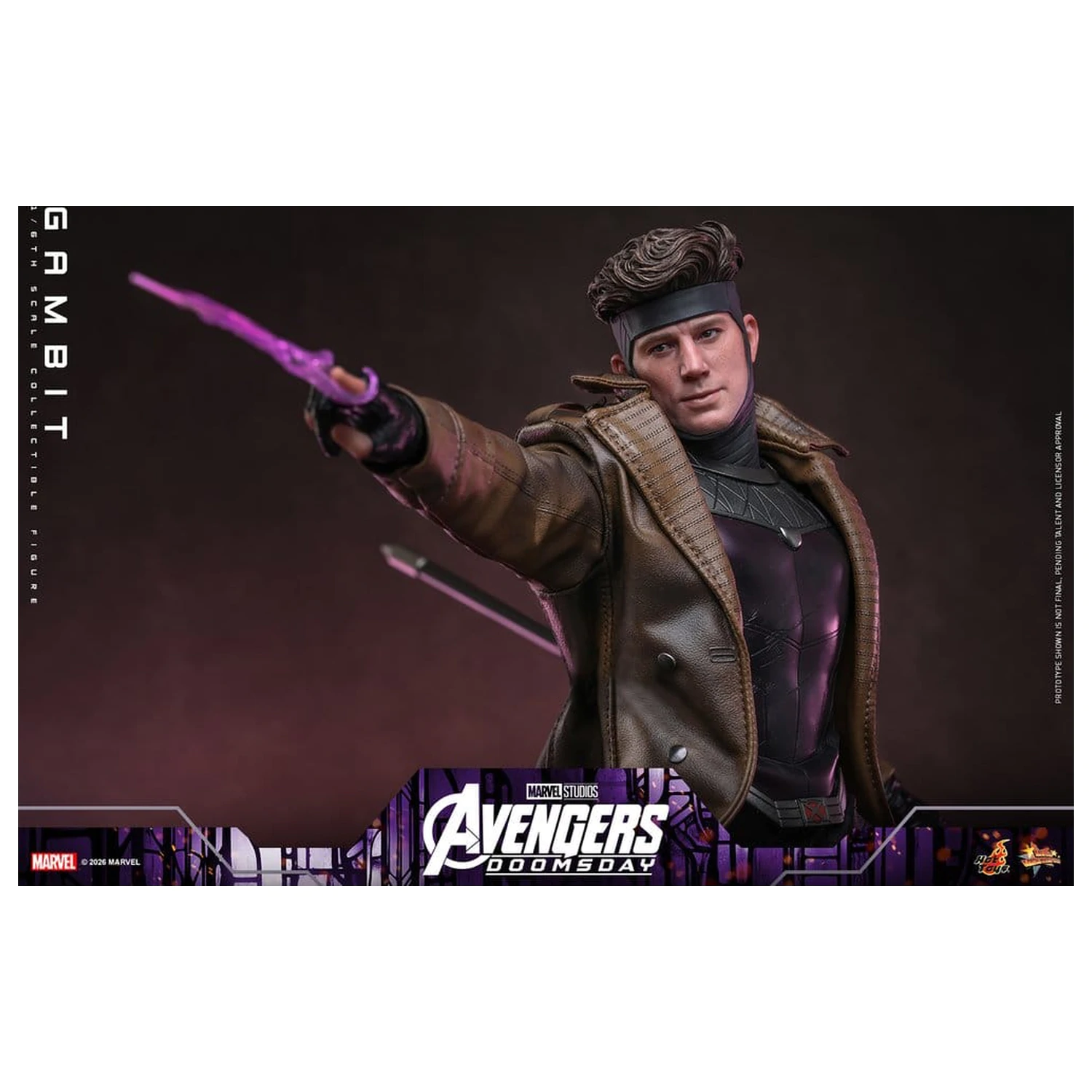 Avengers: Doomsday Movie Masterpiece akcijska figura 1/6 Gambit 31 cm fotografija izdelka