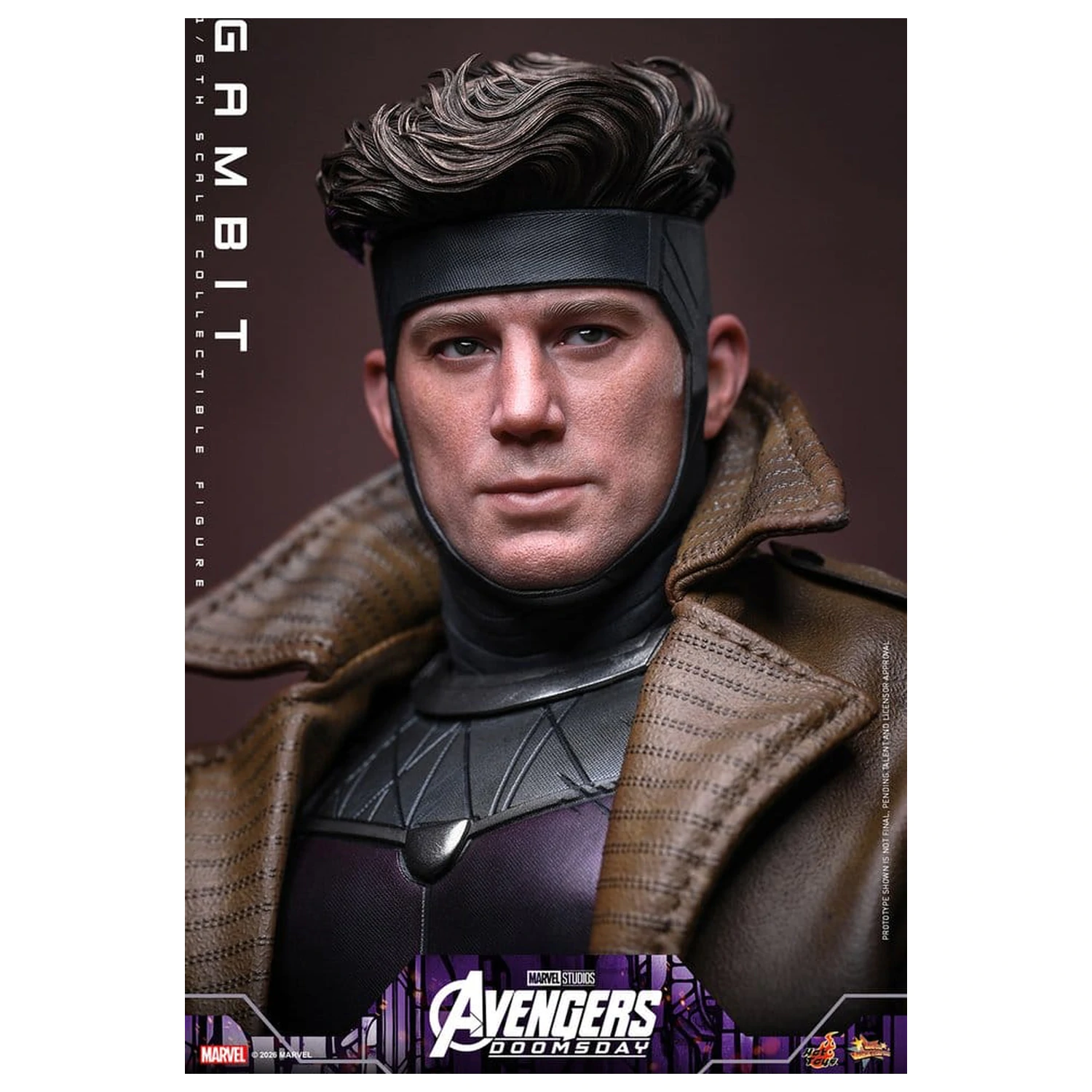 Avengers: Doomsday Movie Masterpiece akcijska figura 1/6 Gambit 31 cm fotografija izdelka