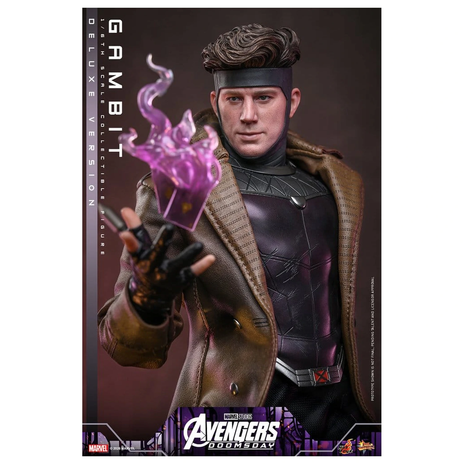 Avengers: Doomsday Movie Masterpiece akcijska figura 1/6 Gambit (Deluxe Version) 31 cm fotografija izdelka