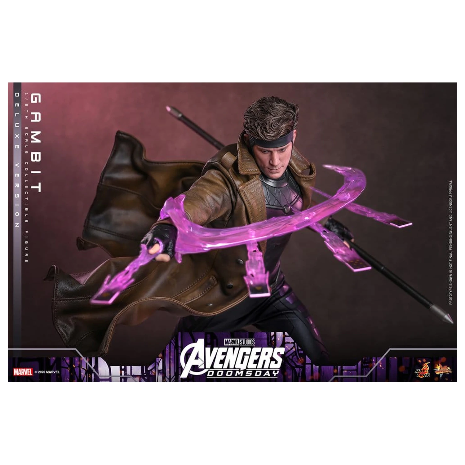 Avengers: Doomsday Movie Masterpiece akcijska figura 1/6 Gambit (Deluxe Version) 31 cm fotografija izdelka