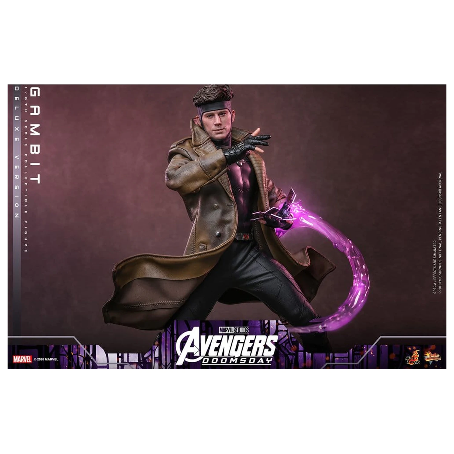 Avengers: Doomsday Movie Masterpiece akcijska figura 1/6 Gambit (Deluxe Version) 31 cm fotografija izdelka