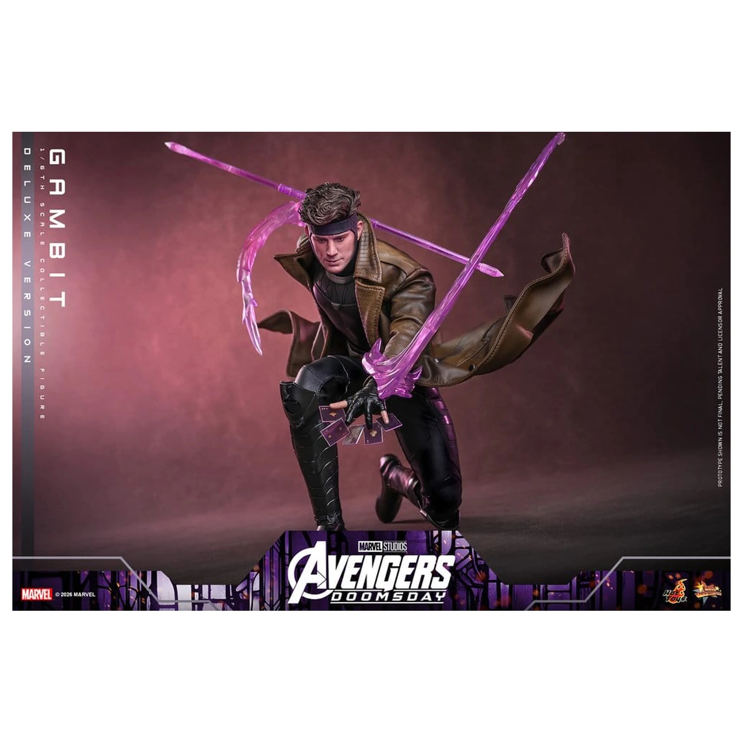 Avengers: Doomsday Movie Masterpiece akcijska figura 1/6 Gambit (Deluxe Version) 31 cm fotografija izdelka