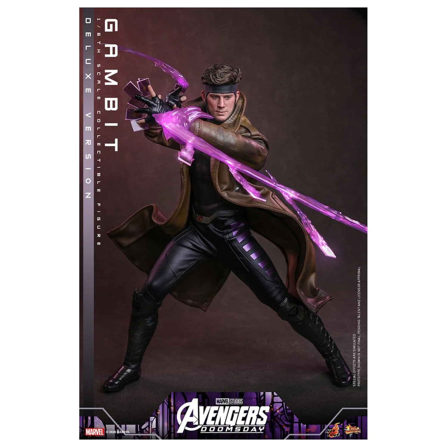Avengers: Doomsday Movie Masterpiece akcijska figura 1/6 Gambit (Deluxe Version) 31 cm fotografija izdelka