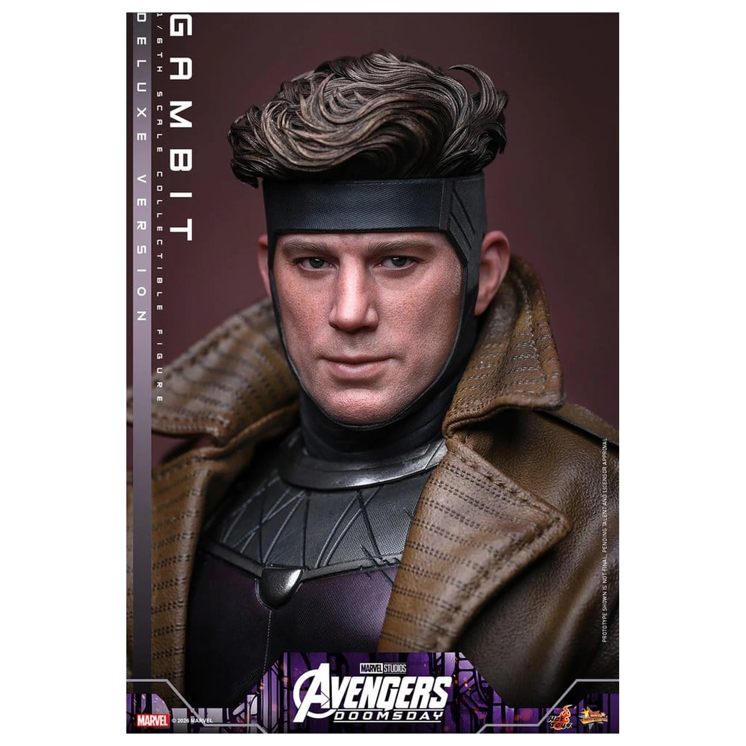 Avengers: Doomsday Movie Masterpiece akcijska figura 1/6 Gambit (Deluxe Version) 31 cm fotografija izdelka