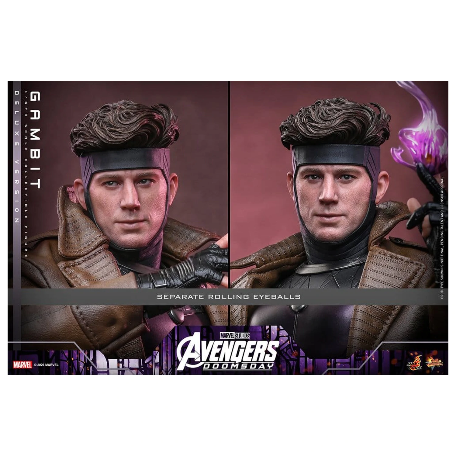 Avengers: Doomsday Movie Masterpiece akcijska figura 1/6 Gambit (Deluxe Version) 31 cm fotografija izdelka