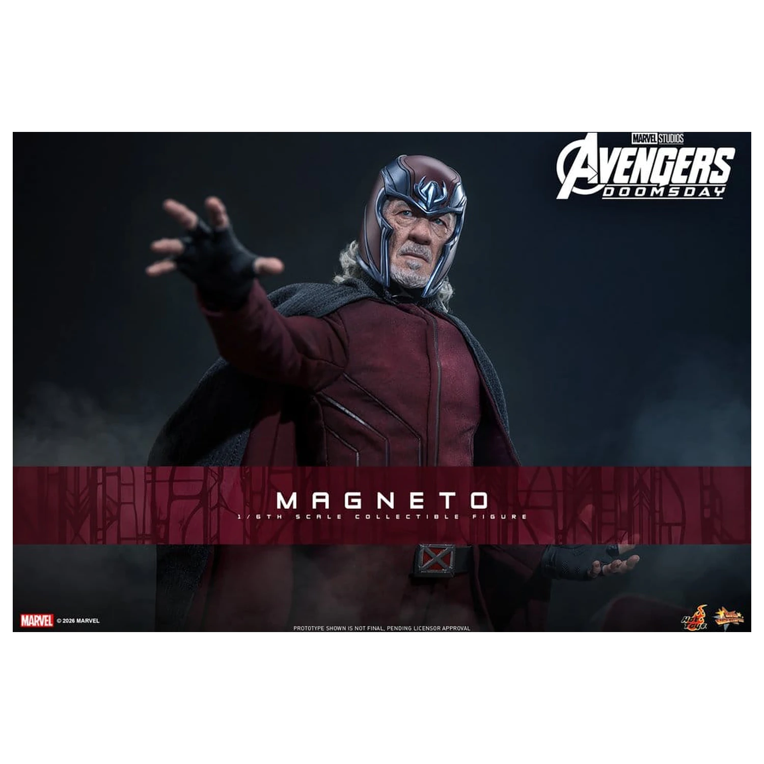 Avengers: Doomsday Movie Masterpiece akcijska figura 1/6 Magneto 30 cm fotografija izdelka