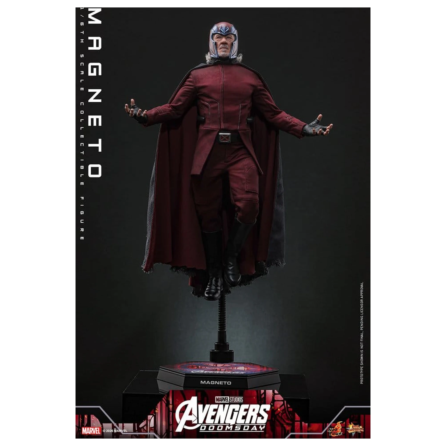 Avengers: Doomsday Movie Masterpiece akcijska figura 1/6 Magneto 30 cm fotografija izdelka