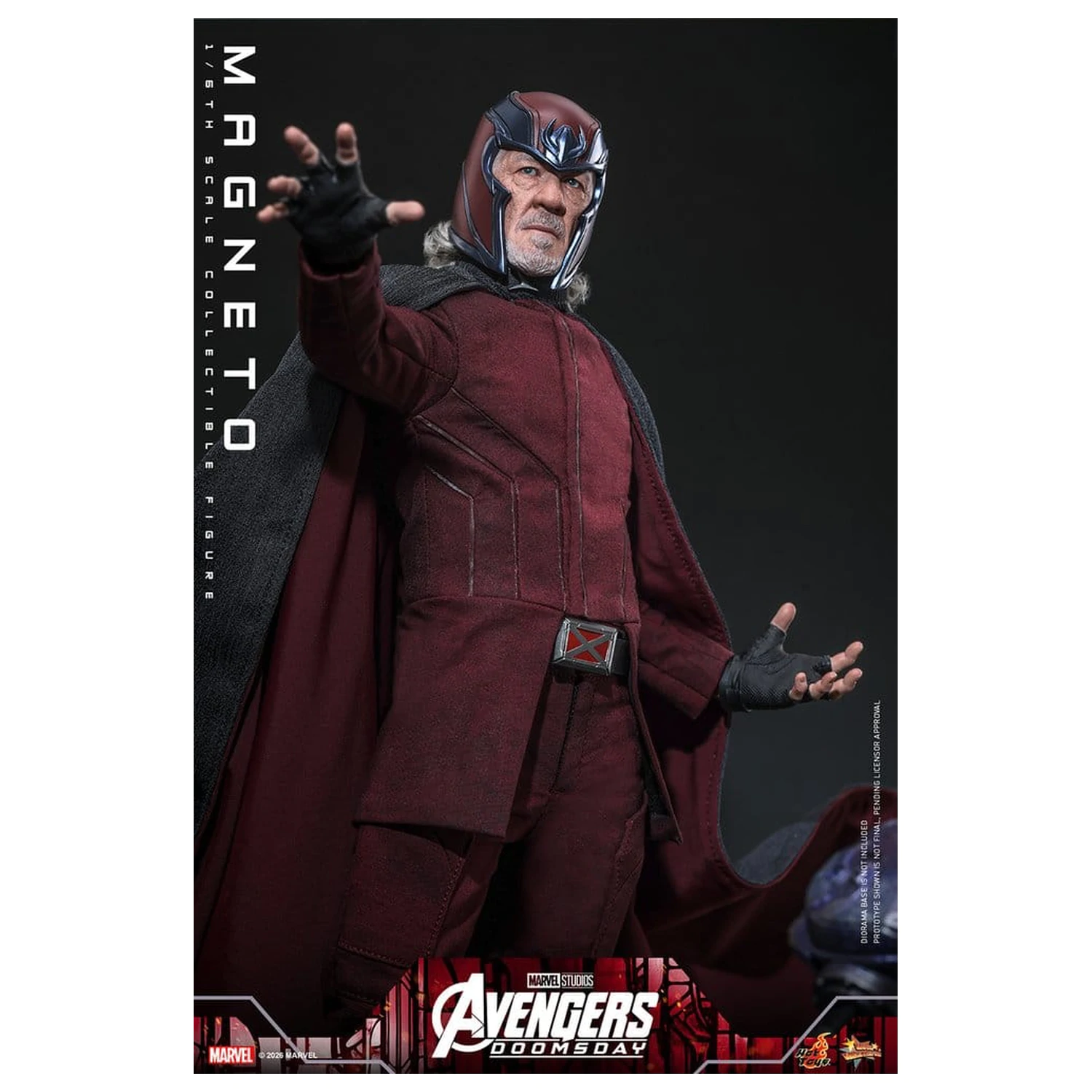 Avengers: Doomsday Movie Masterpiece akcijska figura 1/6 Magneto 30 cm fotografija izdelka