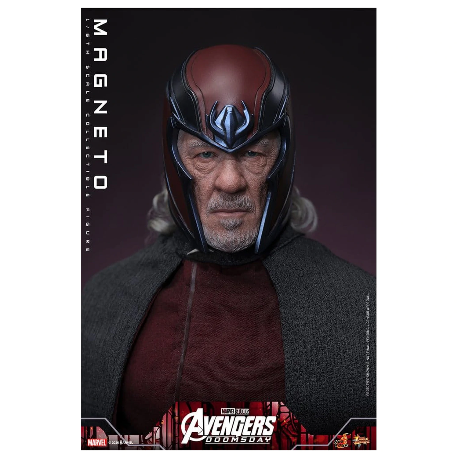 Avengers: Doomsday Movie Masterpiece akcijska figura 1/6 Magneto 30 cm fotografija izdelka
