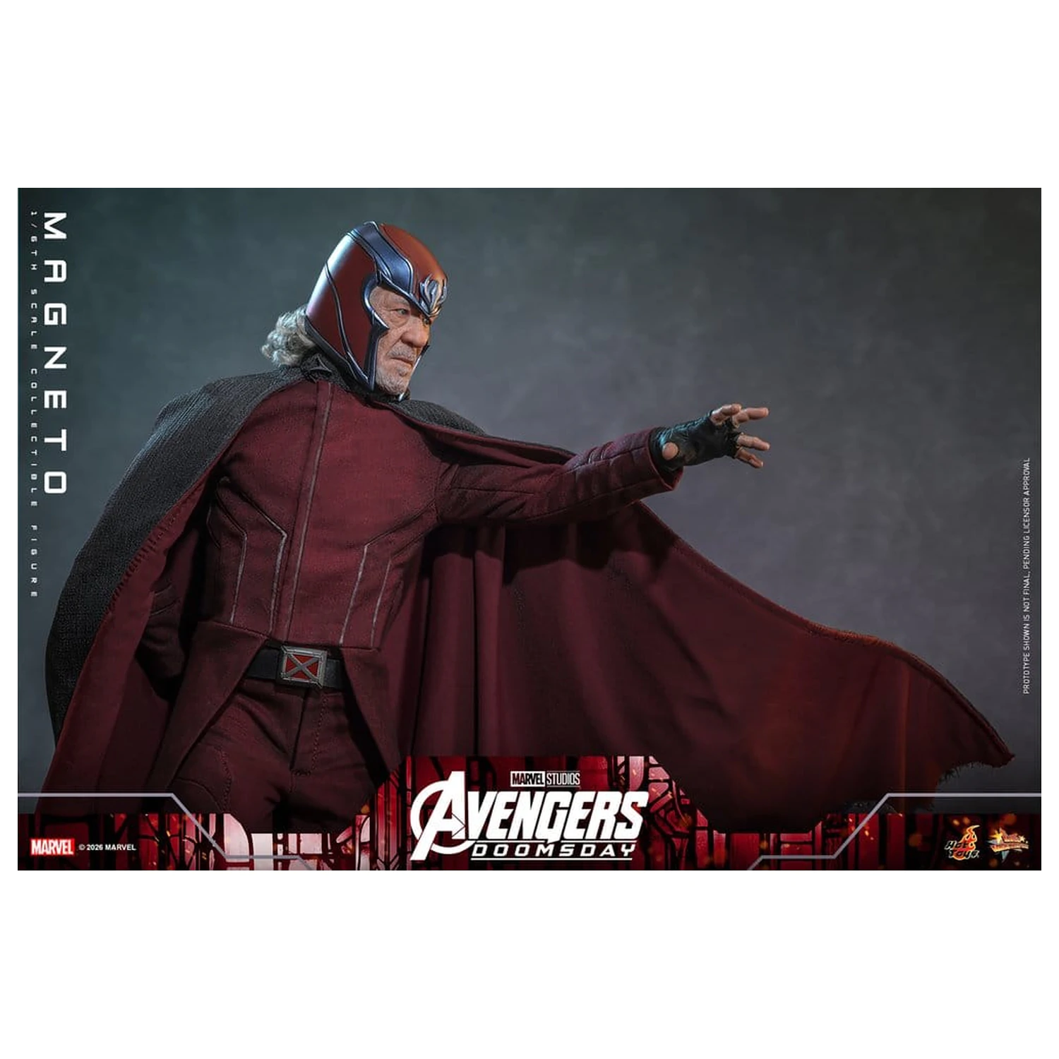 Avengers: Doomsday Movie Masterpiece akcijska figura 1/6 Magneto 30 cm fotografija izdelka