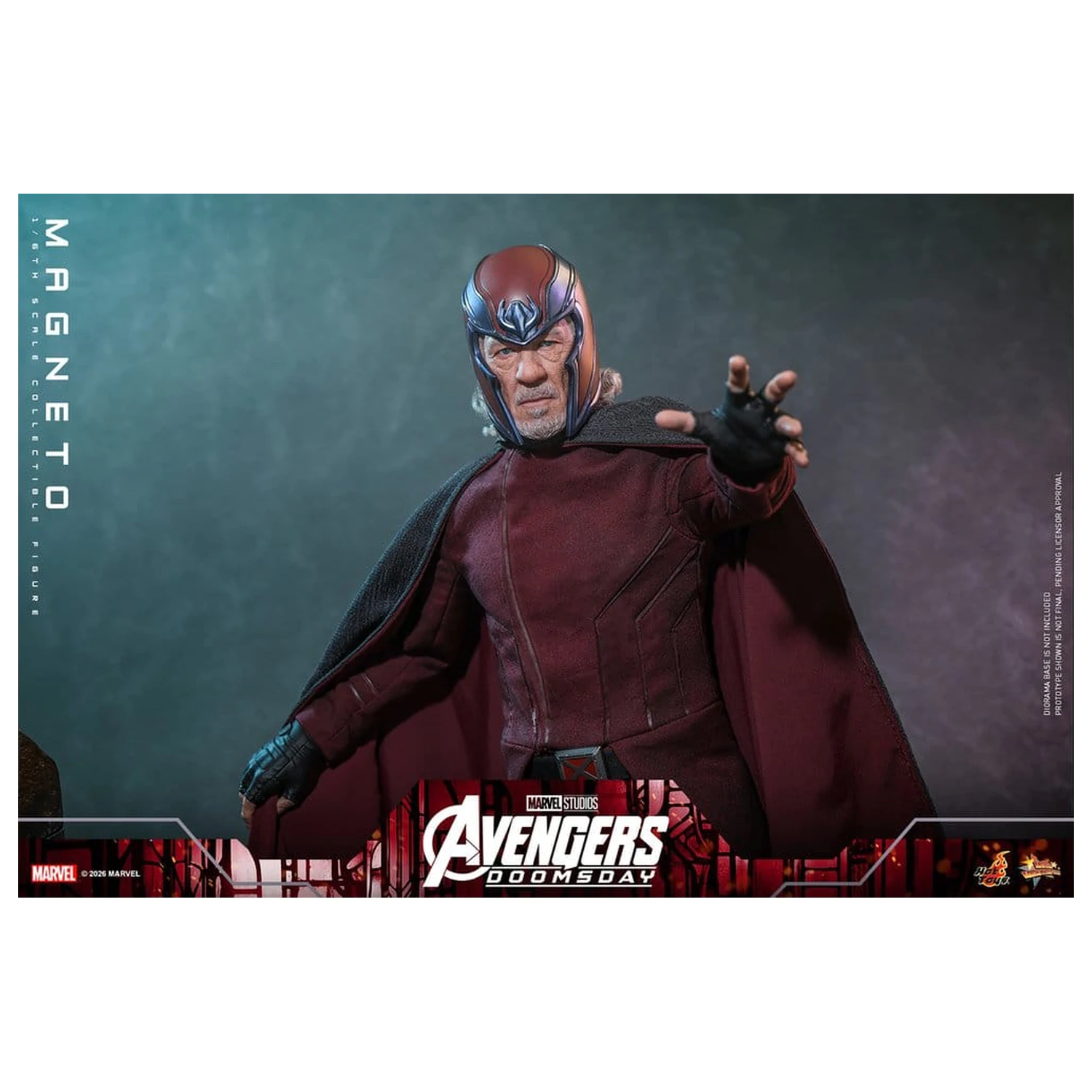 Avengers: Doomsday Movie Masterpiece akcijska figura 1/6 Magneto 30 cm fotografija izdelka