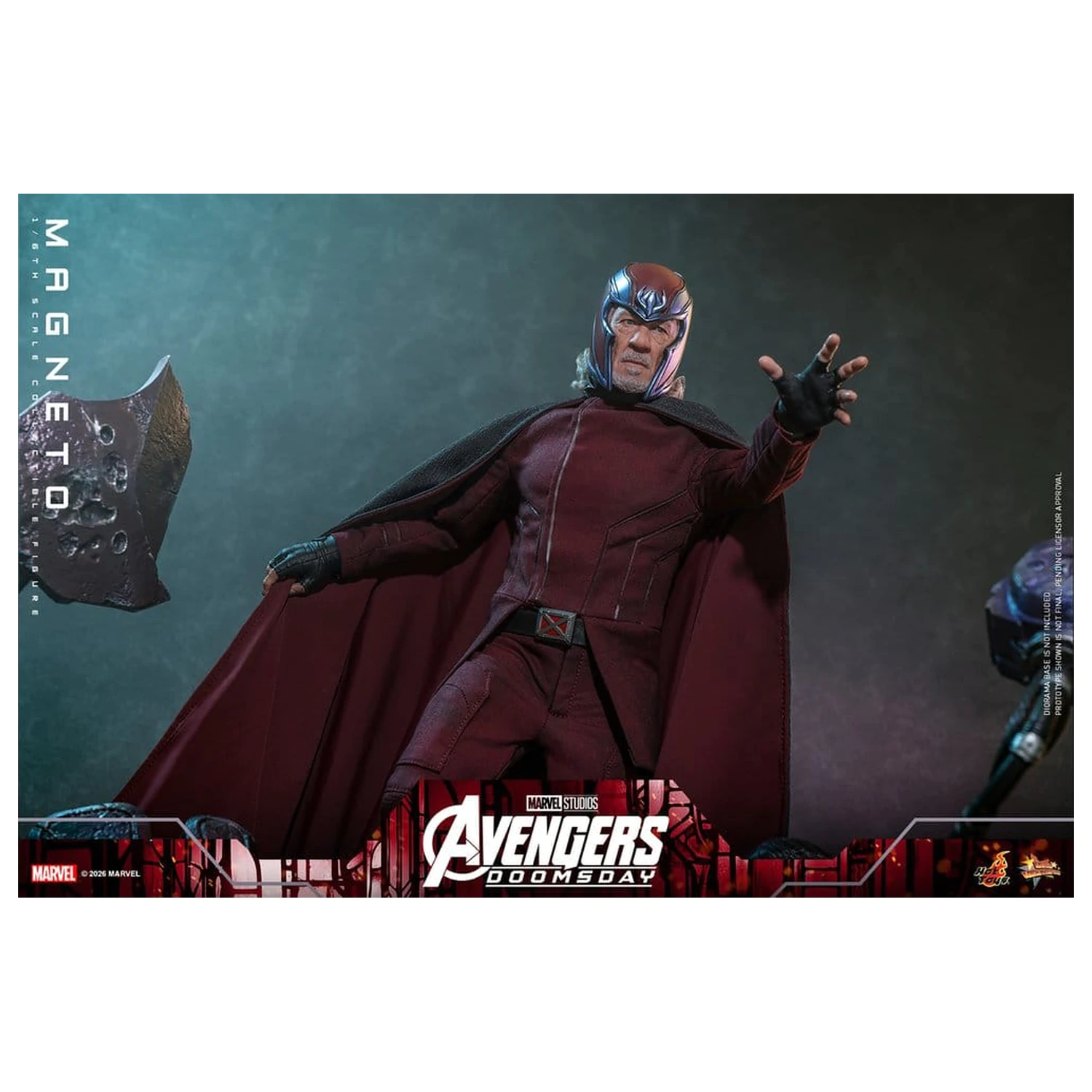 Avengers: Doomsday Movie Masterpiece akcijska figura 1/6 Magneto 30 cm fotografija izdelka