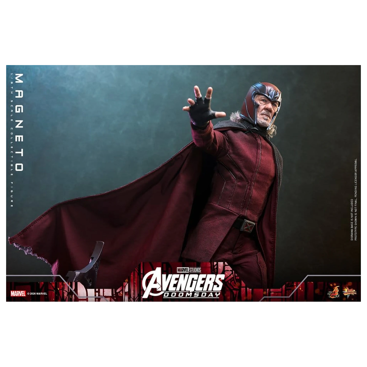 Avengers: Doomsday Movie Masterpiece akcijska figura 1/6 Magneto 30 cm fotografija izdelka