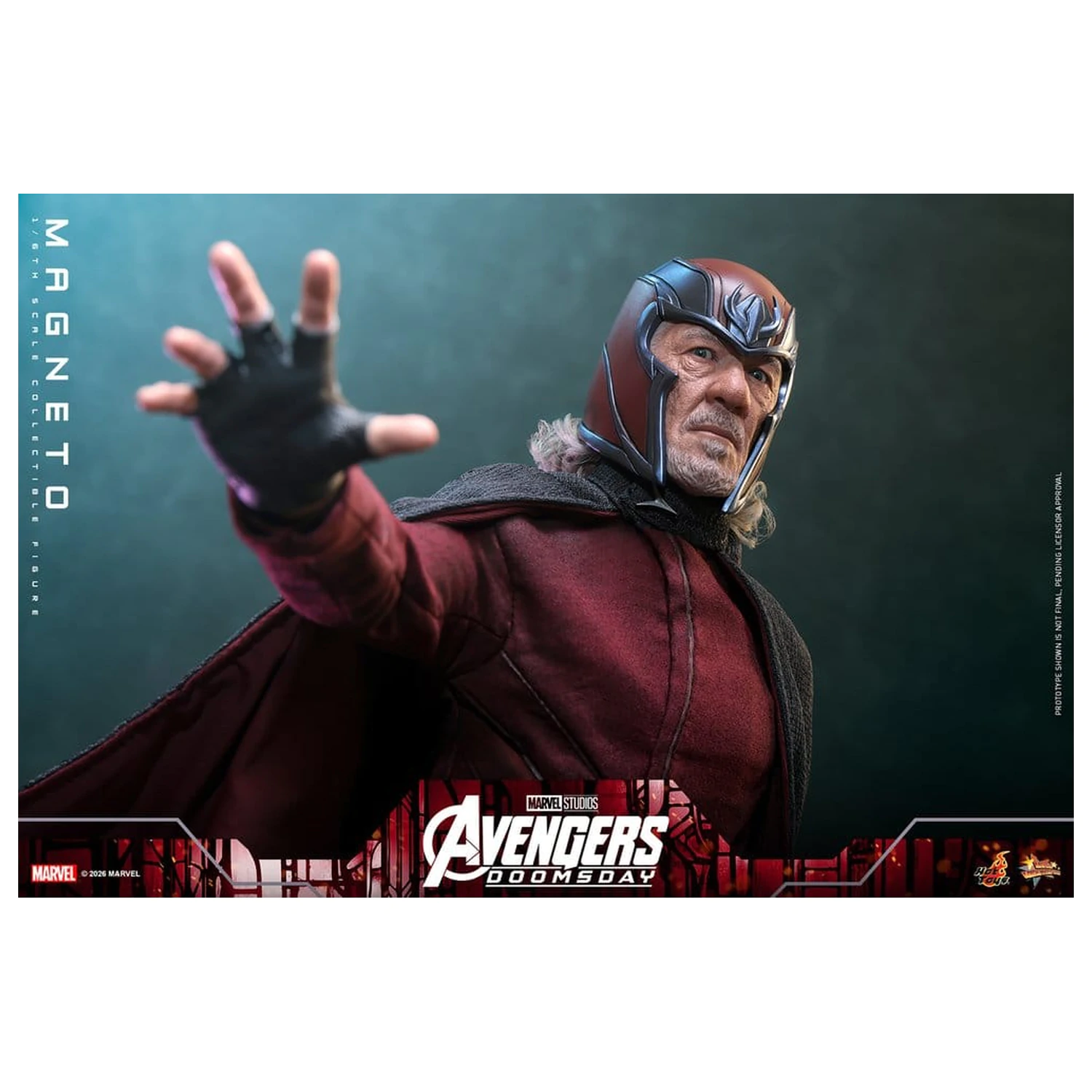 Avengers: Doomsday Movie Masterpiece akcijska figura 1/6 Magneto 30 cm fotografija izdelka