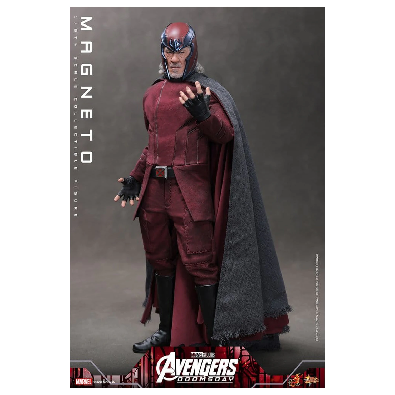 Avengers: Doomsday Movie Masterpiece akcijska figura 1/6 Magneto 30 cm fotografija izdelka