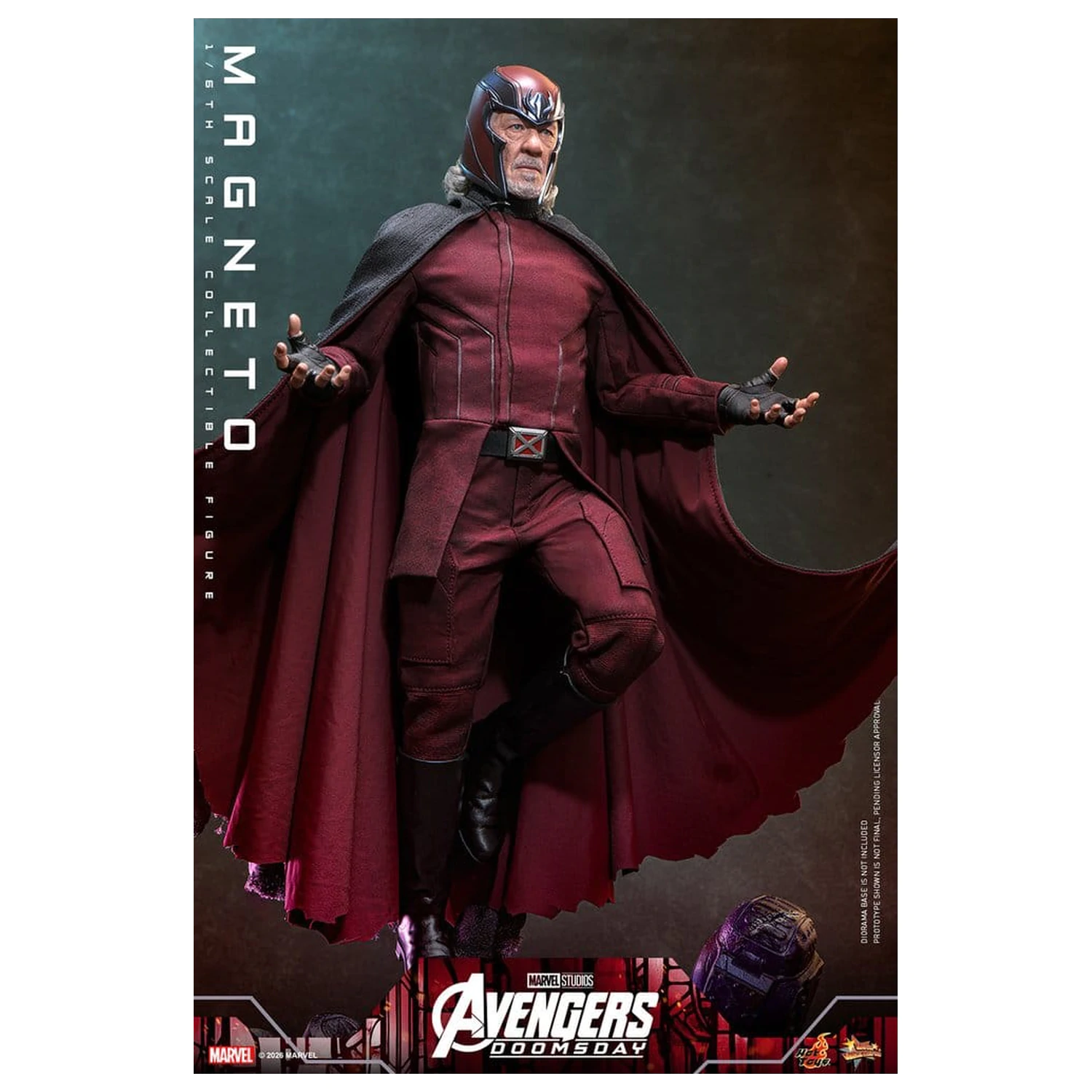 Avengers: Doomsday Movie Masterpiece akcijska figura 1/6 Magneto 30 cm fotografija izdelka