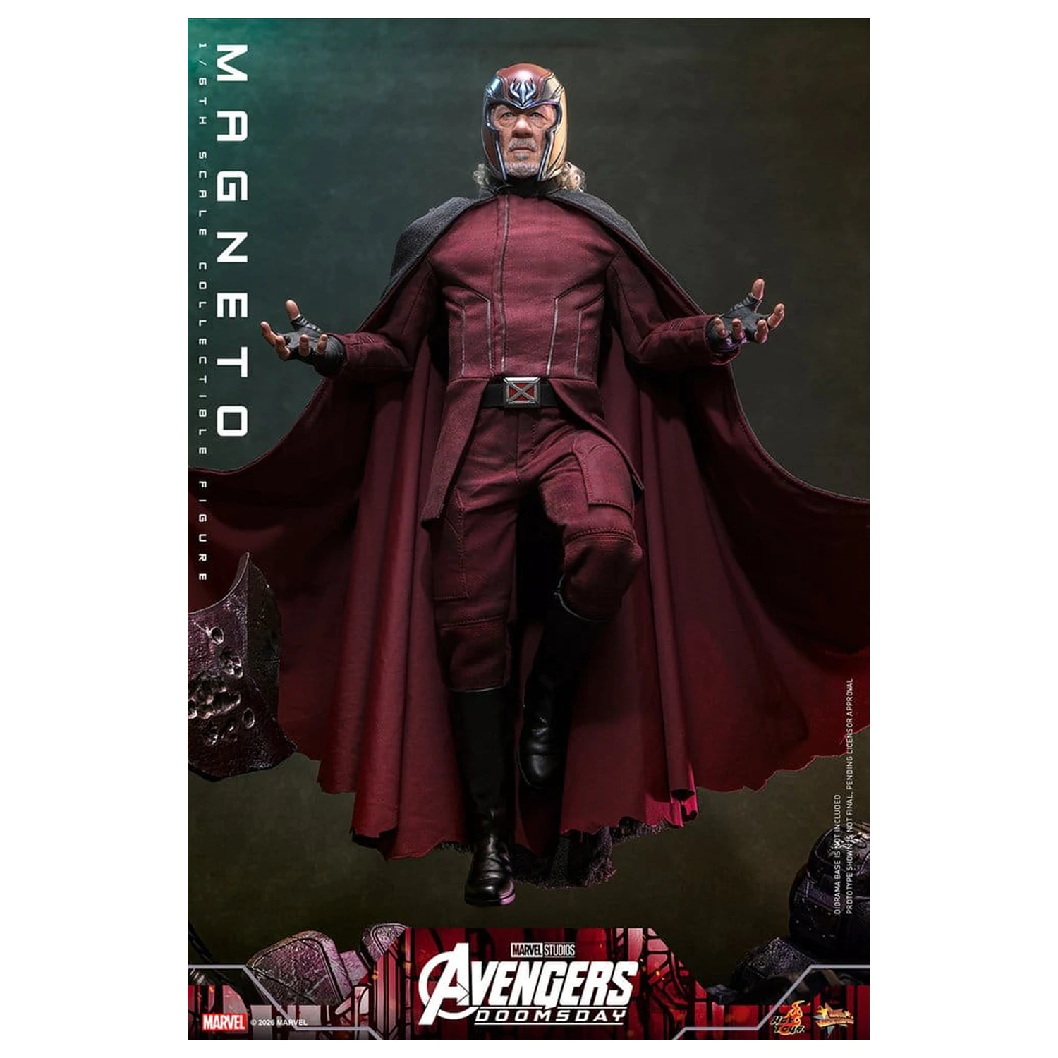 Avengers: Doomsday Movie Masterpiece akcijska figura 1/6 Magneto 30 cm fotografija izdelka