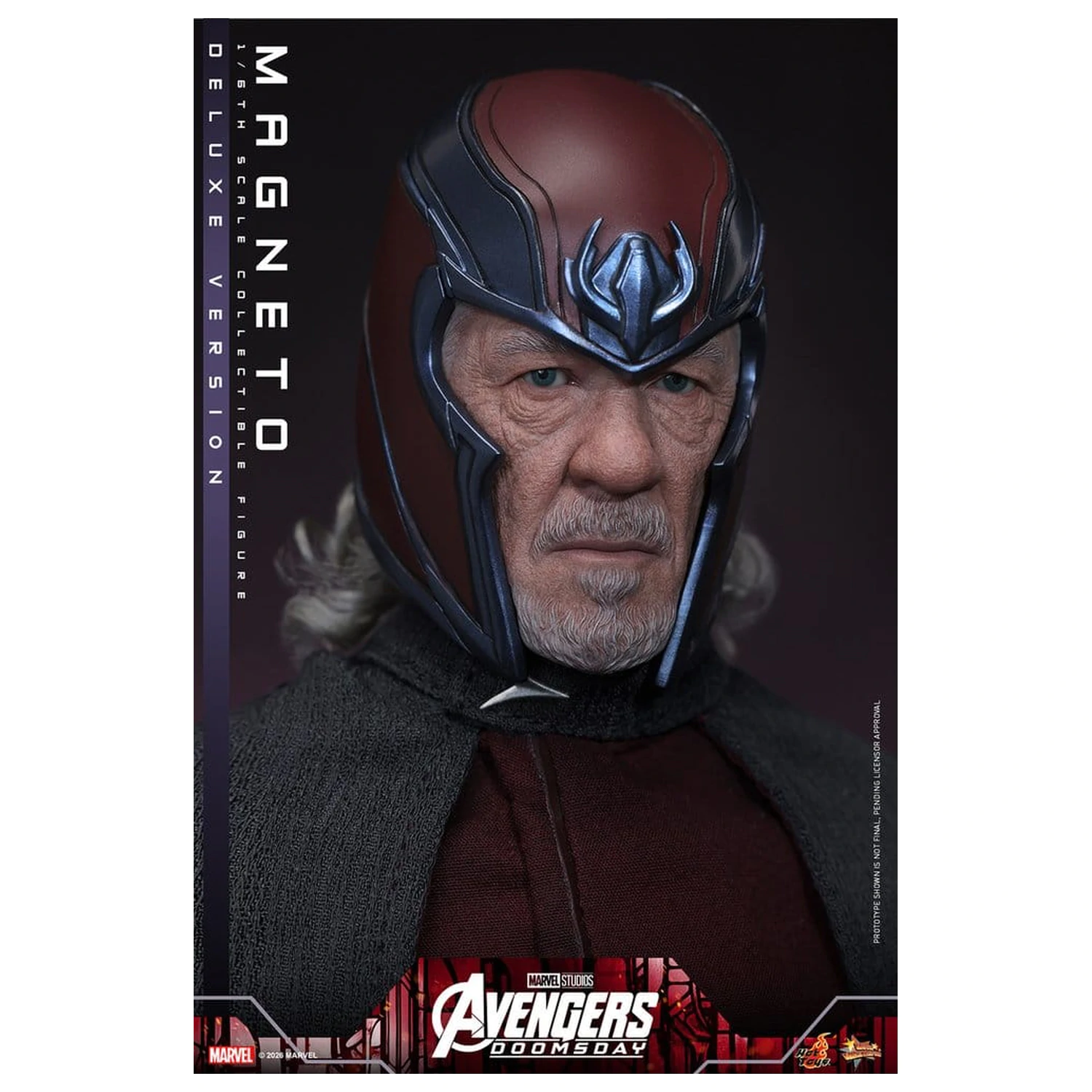 Avengers: Doomsday Movie Masterpiece akcijska figura 1/6 Magneto (Deluxe Version) 30 cm fotografija izdelka