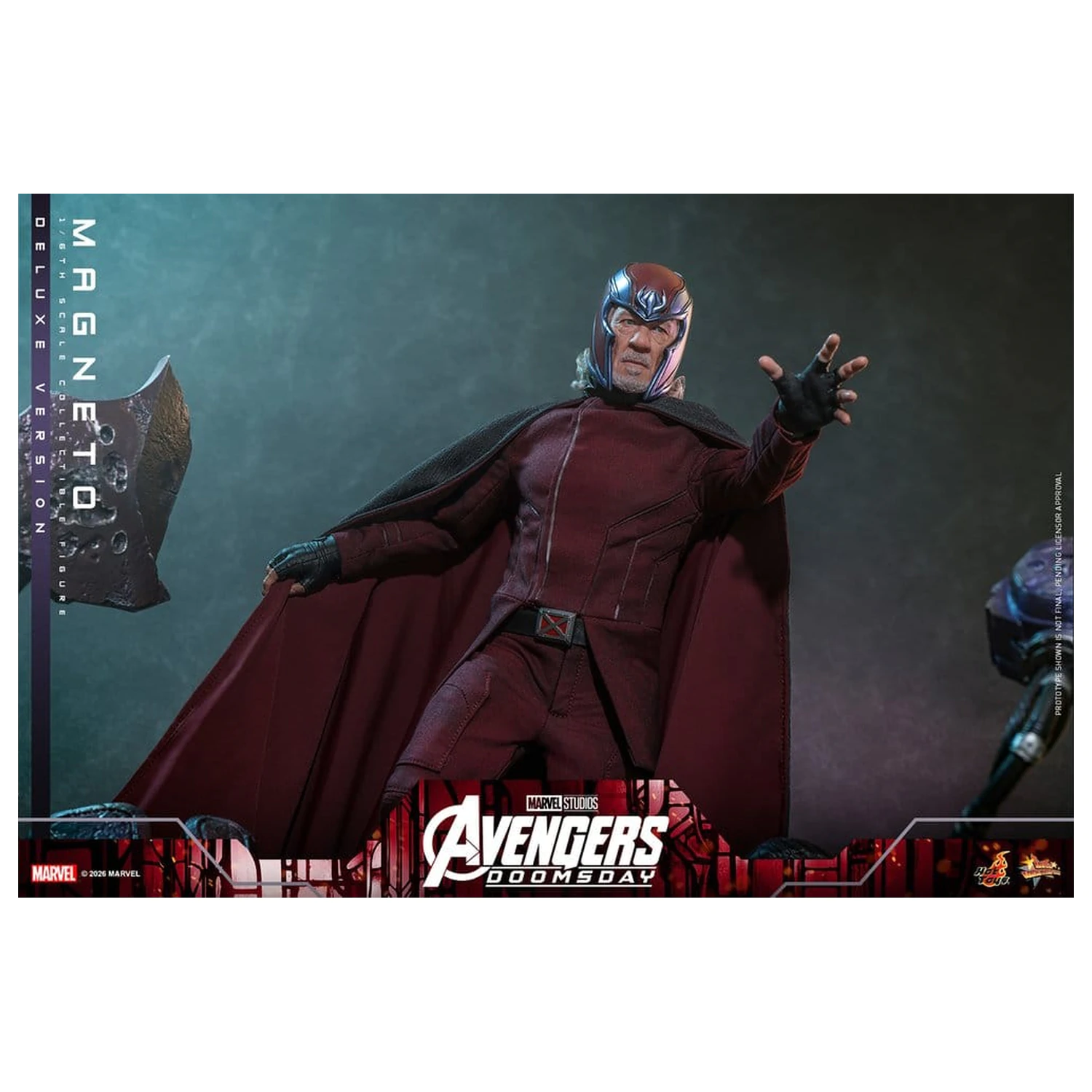 Avengers: Doomsday Movie Masterpiece akcijska figura 1/6 Magneto (Deluxe Version) 30 cm fotografija izdelka
