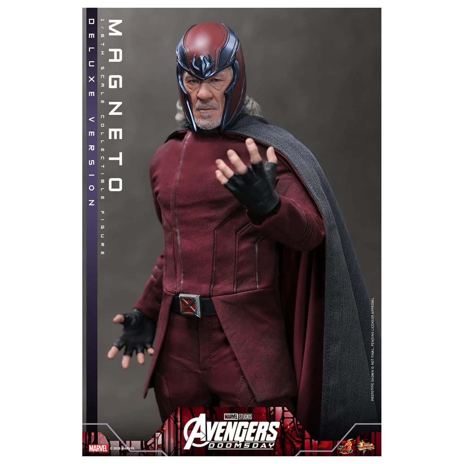 Avengers: Doomsday Movie Masterpiece akcijska figura 1/6 Magneto (Deluxe Version) 30 cm fotografija izdelka