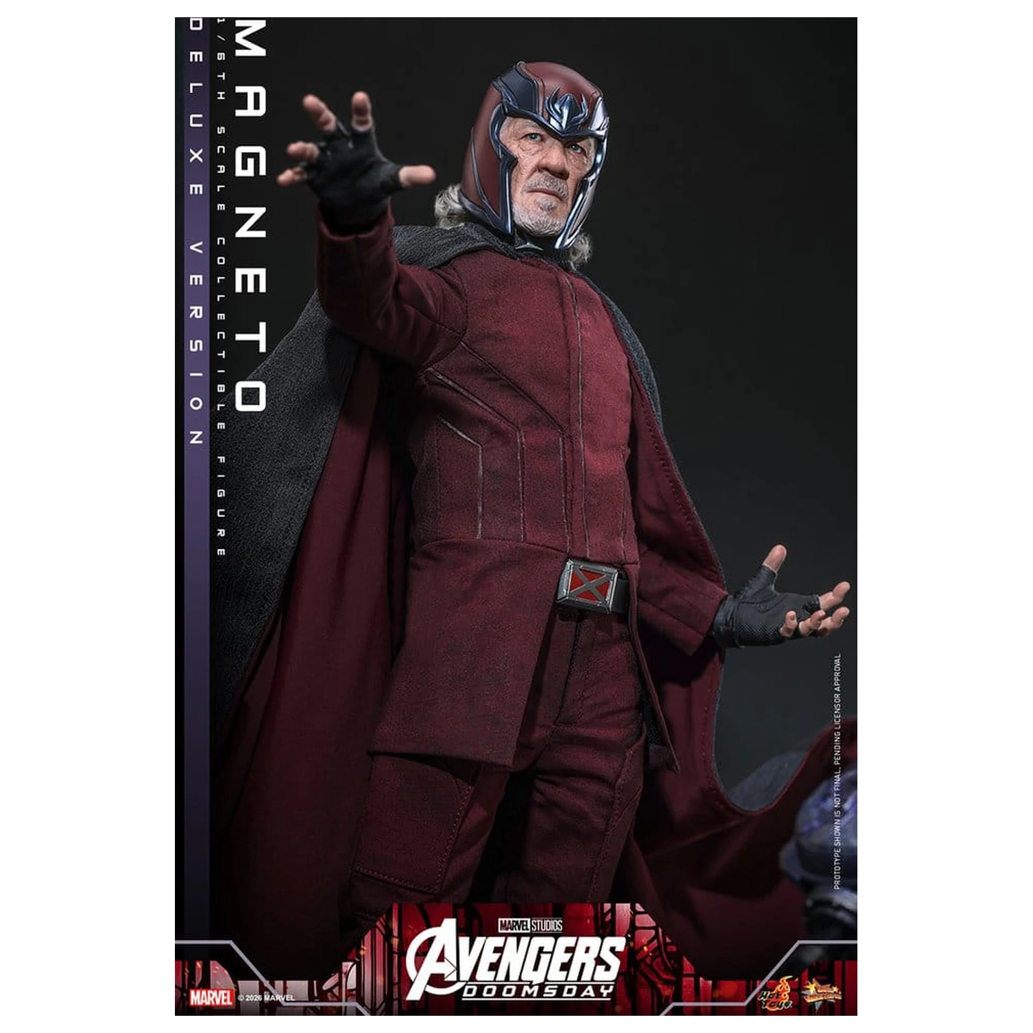 Avengers: Doomsday Movie Masterpiece akcijska figura 1/6 Magneto (Deluxe Version) 30 cm fotografija izdelka
