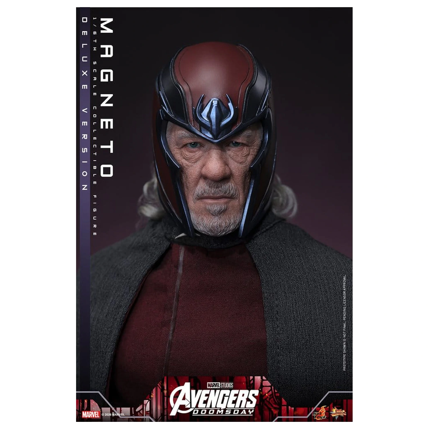 Avengers: Doomsday Movie Masterpiece akcijska figura 1/6 Magneto (Deluxe Version) 30 cm fotografija izdelka