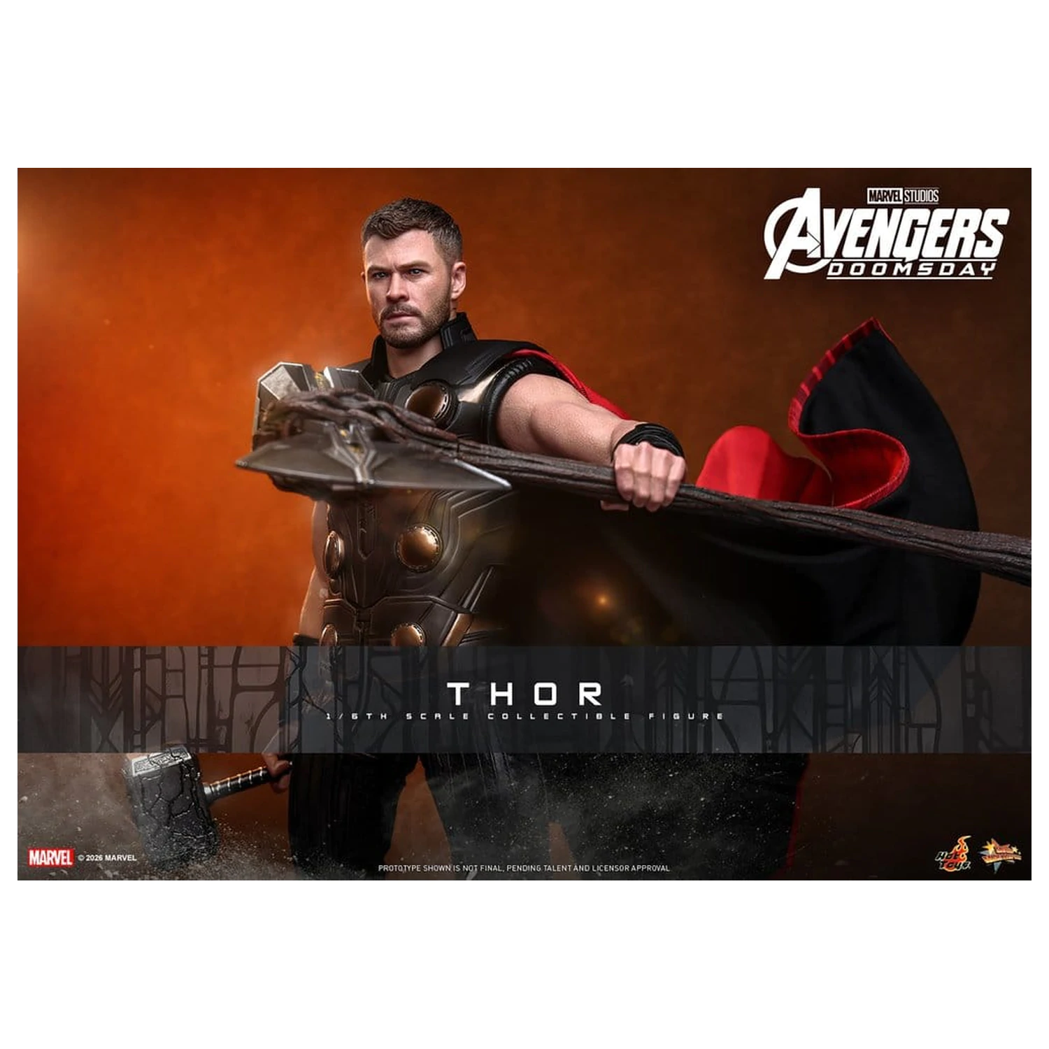Avengers: Doomsday Movie Masterpiece akcijska figura 1/6 Thor 32 cm fotografija izdelka