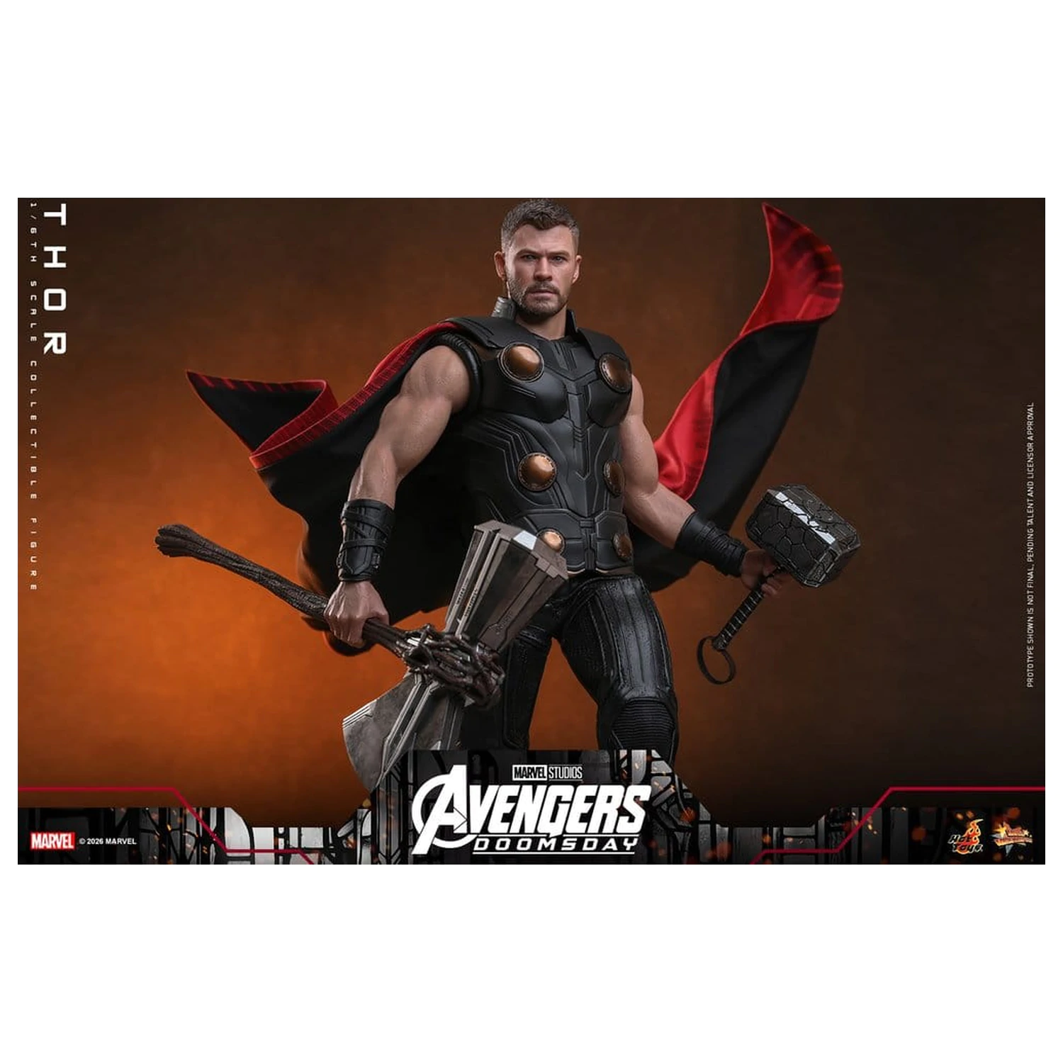 Avengers: Doomsday Movie Masterpiece akcijska figura 1/6 Thor 32 cm fotografija izdelka
