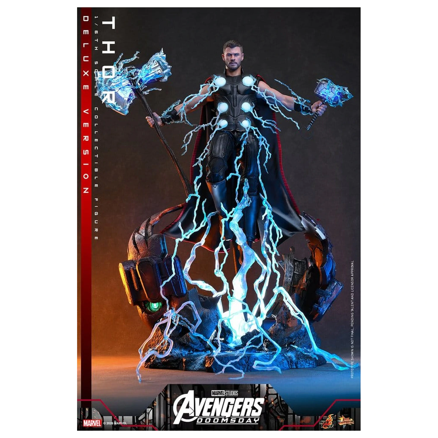 Avengers: Doomsday Movie Masterpiece akcijska figura 1/6 Thor (Deluxe Version) 32 cm fotografija izdelka