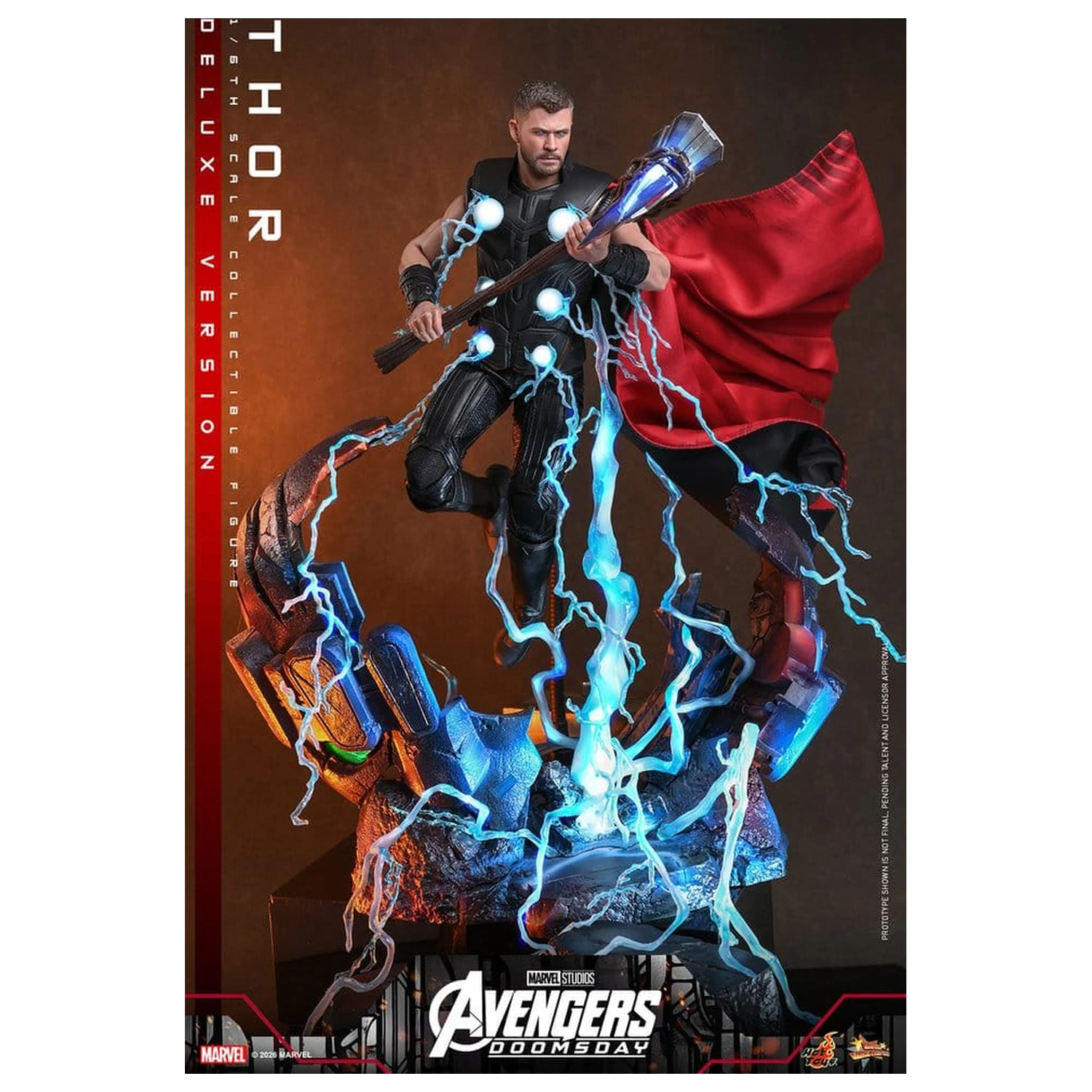 Avengers: Doomsday Movie Masterpiece akcijska figura 1/6 Thor (Deluxe Version) 32 cm fotografija izdelka