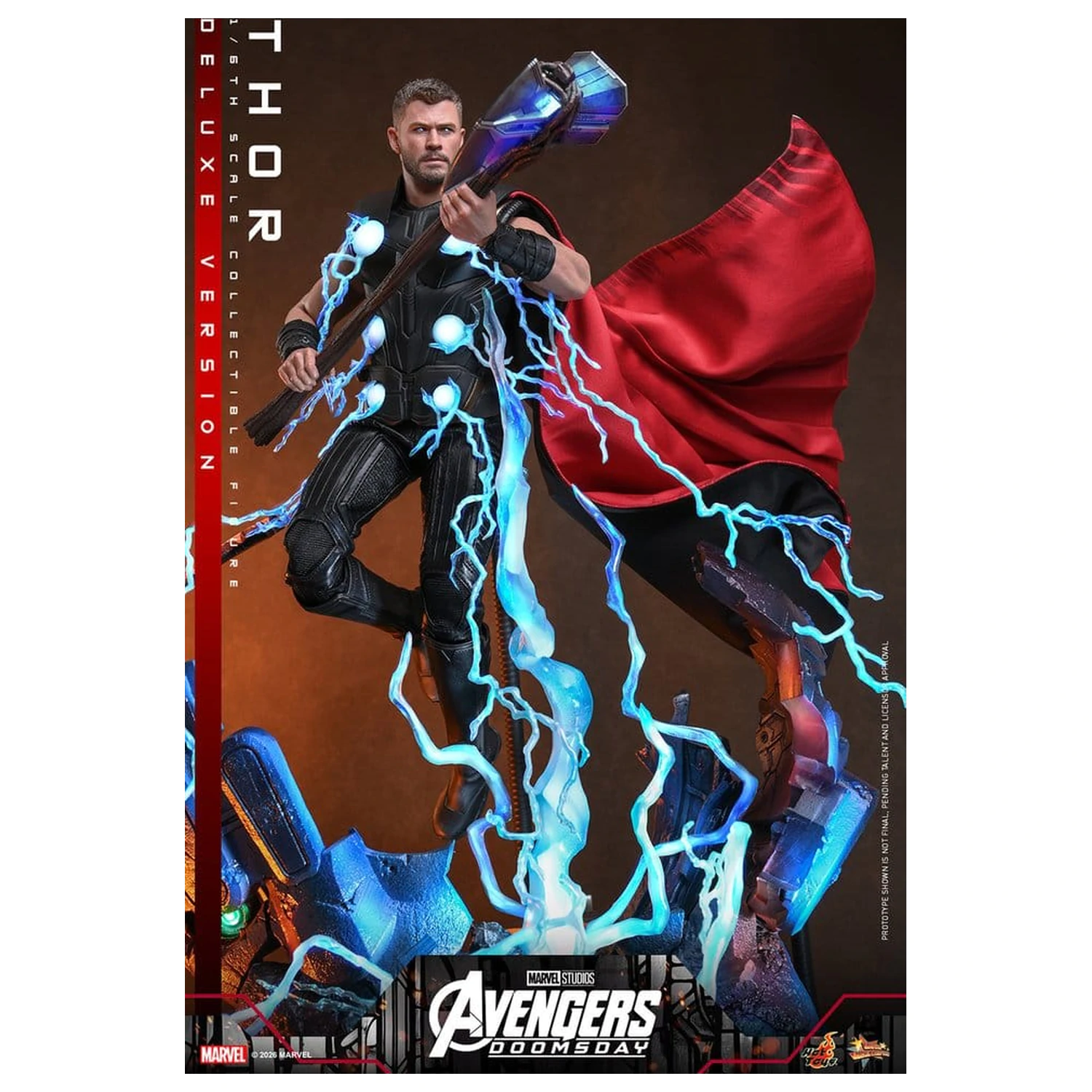 Avengers: Doomsday Movie Masterpiece akcijska figura 1/6 Thor (Deluxe Version) 32 cm fotografija izdelka