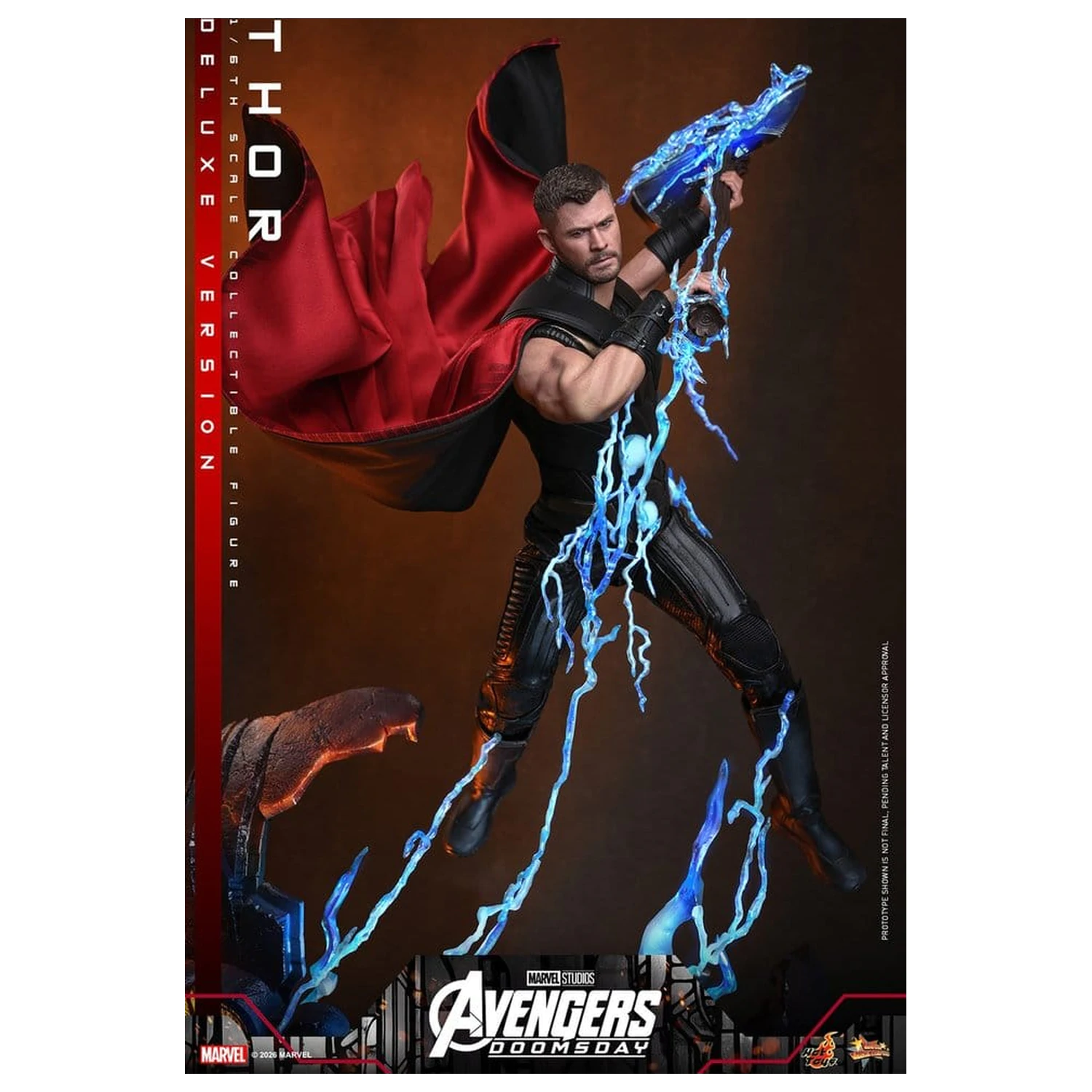 Avengers: Doomsday Movie Masterpiece akcijska figura 1/6 Thor (Deluxe Version) 32 cm fotografija izdelka