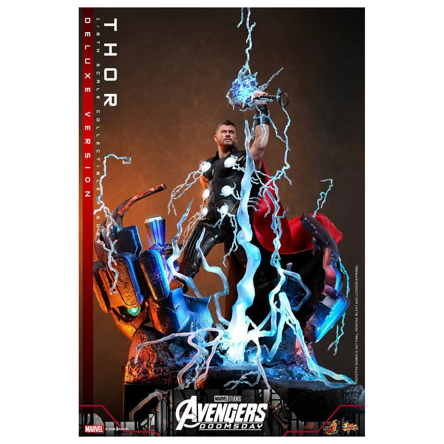 Avengers: Doomsday Movie Masterpiece akcijska figura 1/6 Thor (Deluxe Version) 32 cm fotografija izdelka
