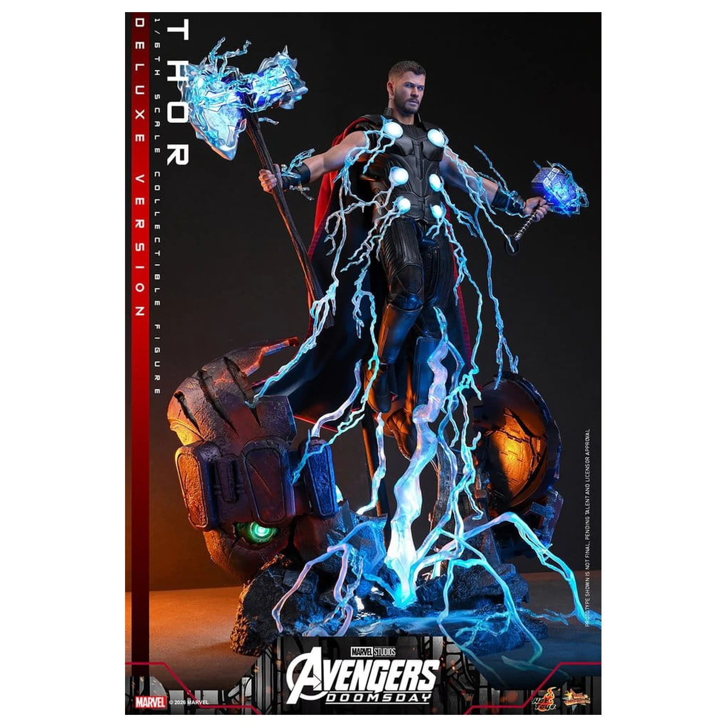 Avengers: Doomsday Movie Masterpiece akcijska figura 1/6 Thor (Deluxe Version) 32 cm fotografija izdelka