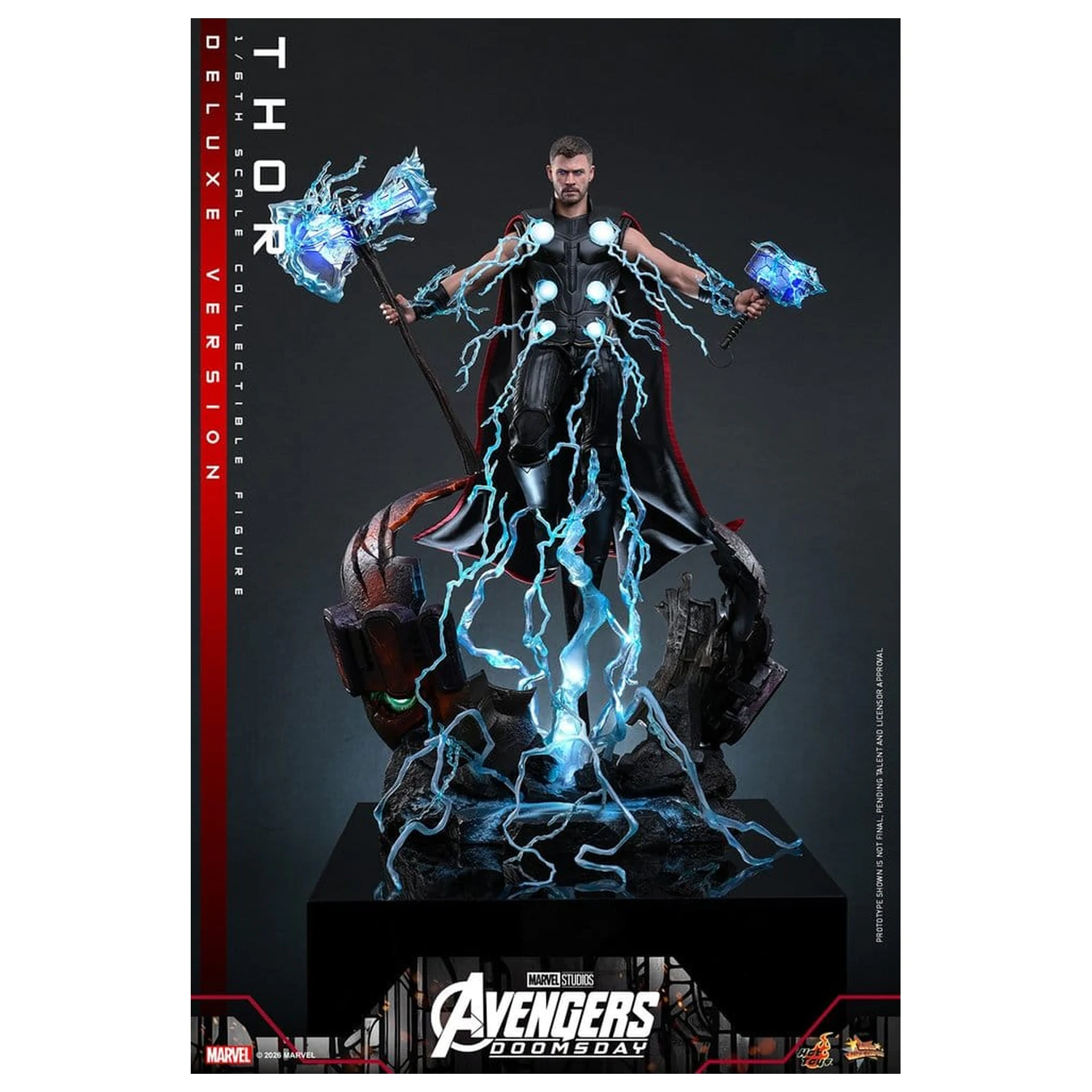 Avengers: Doomsday Movie Masterpiece akcijska figura 1/6 Thor (Deluxe Version) 32 cm fotografija izdelka