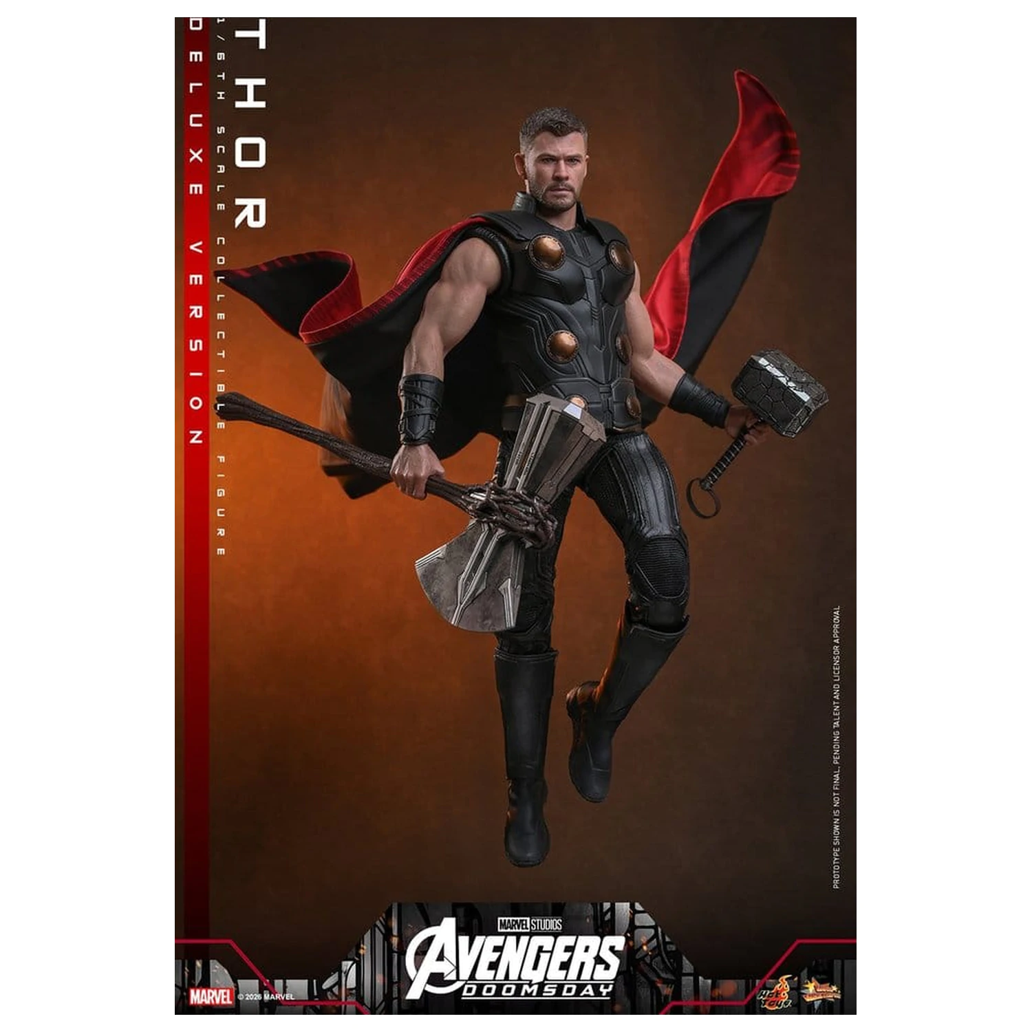 Avengers: Doomsday Movie Masterpiece akcijska figura 1/6 Thor (Deluxe Version) 32 cm fotografija izdelka
