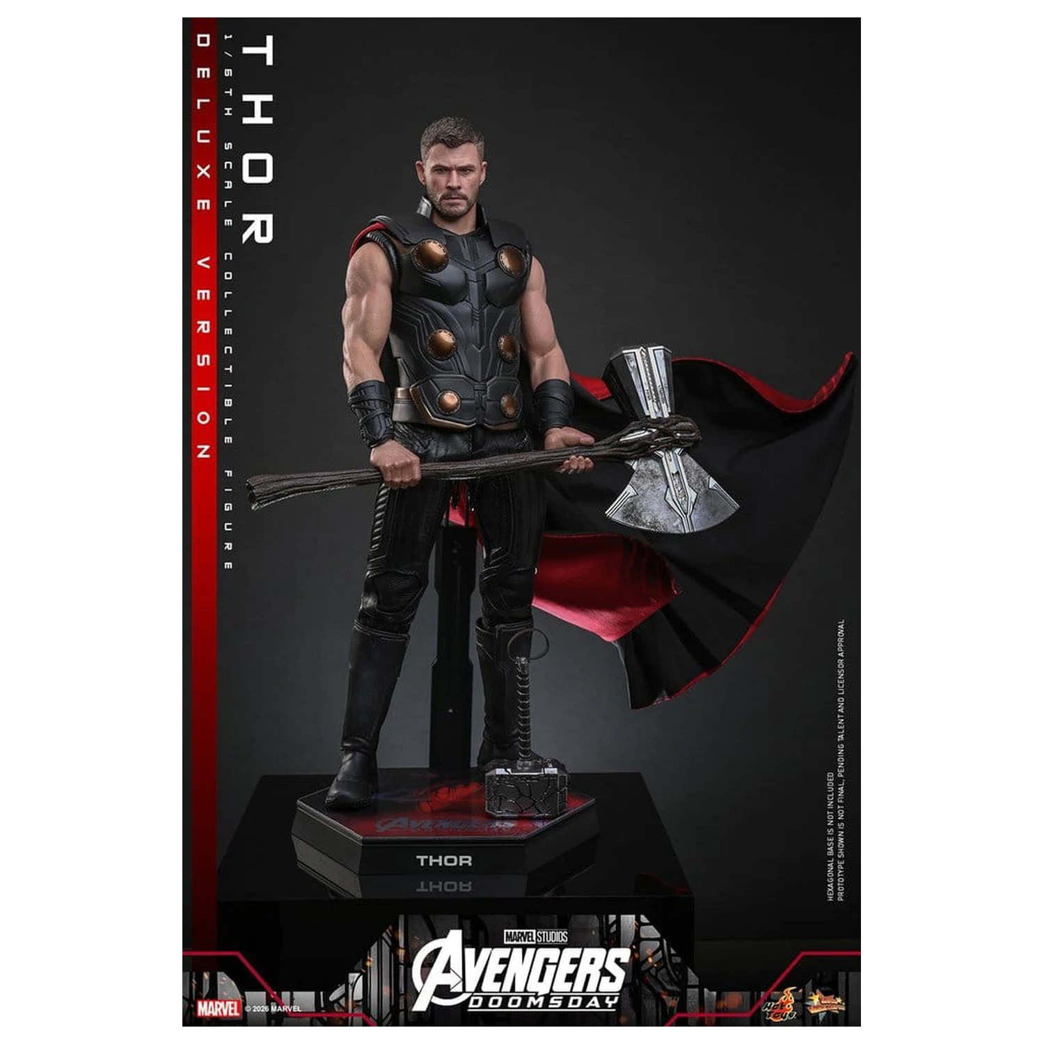 Avengers: Doomsday Movie Masterpiece akcijska figura 1/6 Thor (Deluxe Version) 32 cm fotografija izdelka