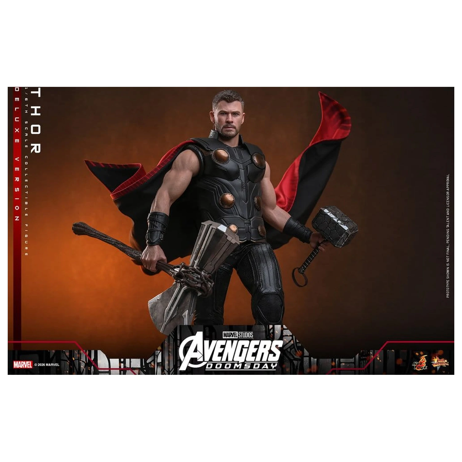Avengers: Doomsday Movie Masterpiece akcijska figura 1/6 Thor (Deluxe Version) 32 cm fotografija izdelka