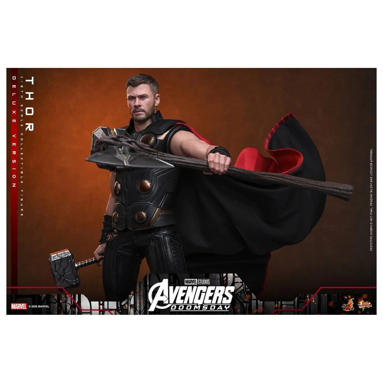 Avengers: Doomsday Movie Masterpiece akcijska figura 1/6 Thor (Deluxe Version) 32 cm fotografija izdelka