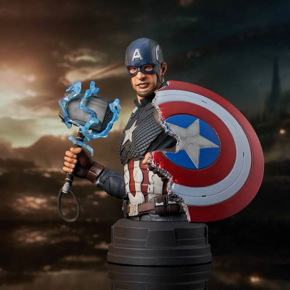 Avengers: Endgame doprsni kip 1/6 Captain America 15 cm fotografija izdelka