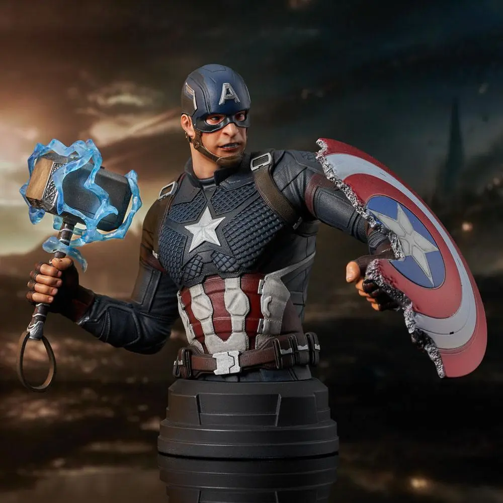 Avengers: Endgame doprsni kip 1/6 Captain America 15 cm fotografija izdelka
